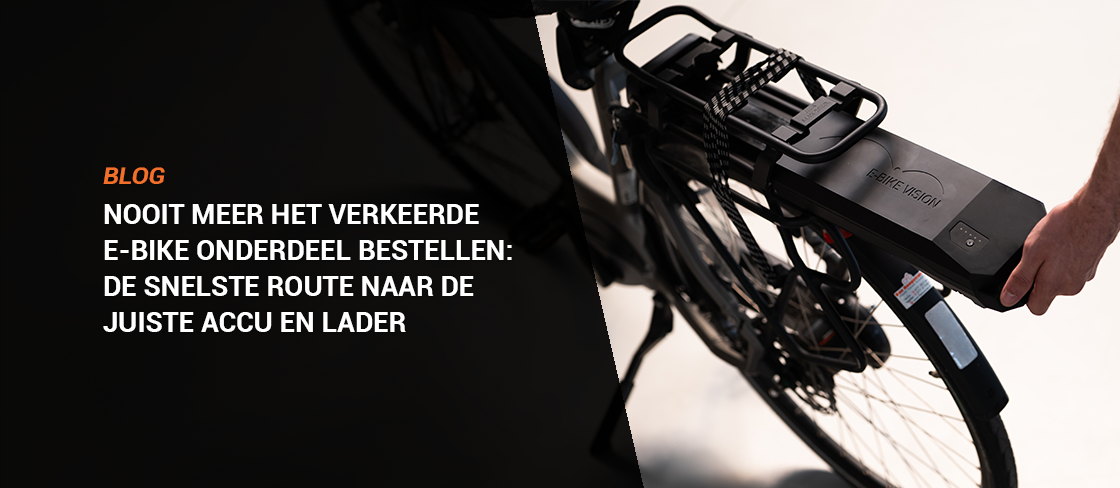 Nooit meer het verkeerde e-bike onderdeel bestellen: de snelste route naar de juiste accu en lader