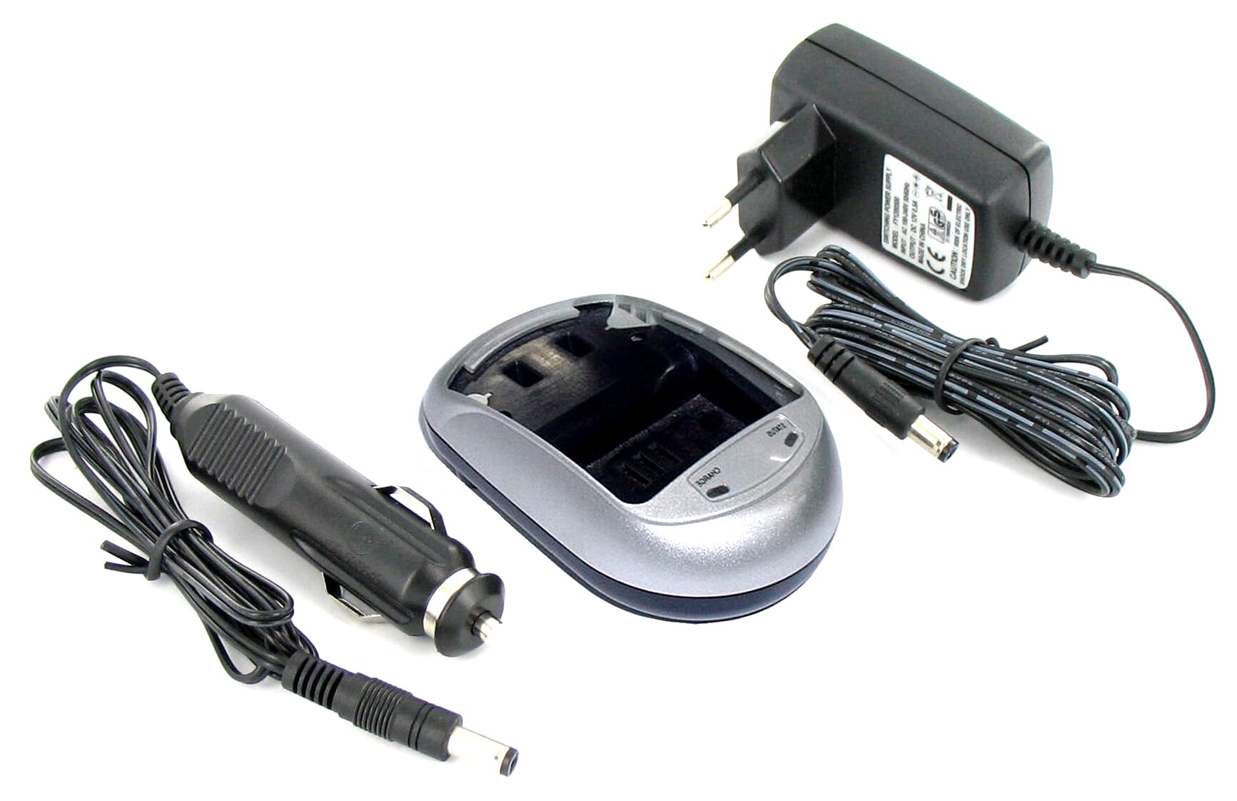 Yanec Base station for battery charger silver