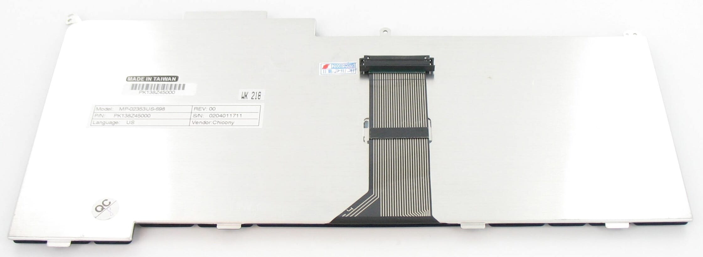 US Keyboard (HP P/N: F3428-60901)