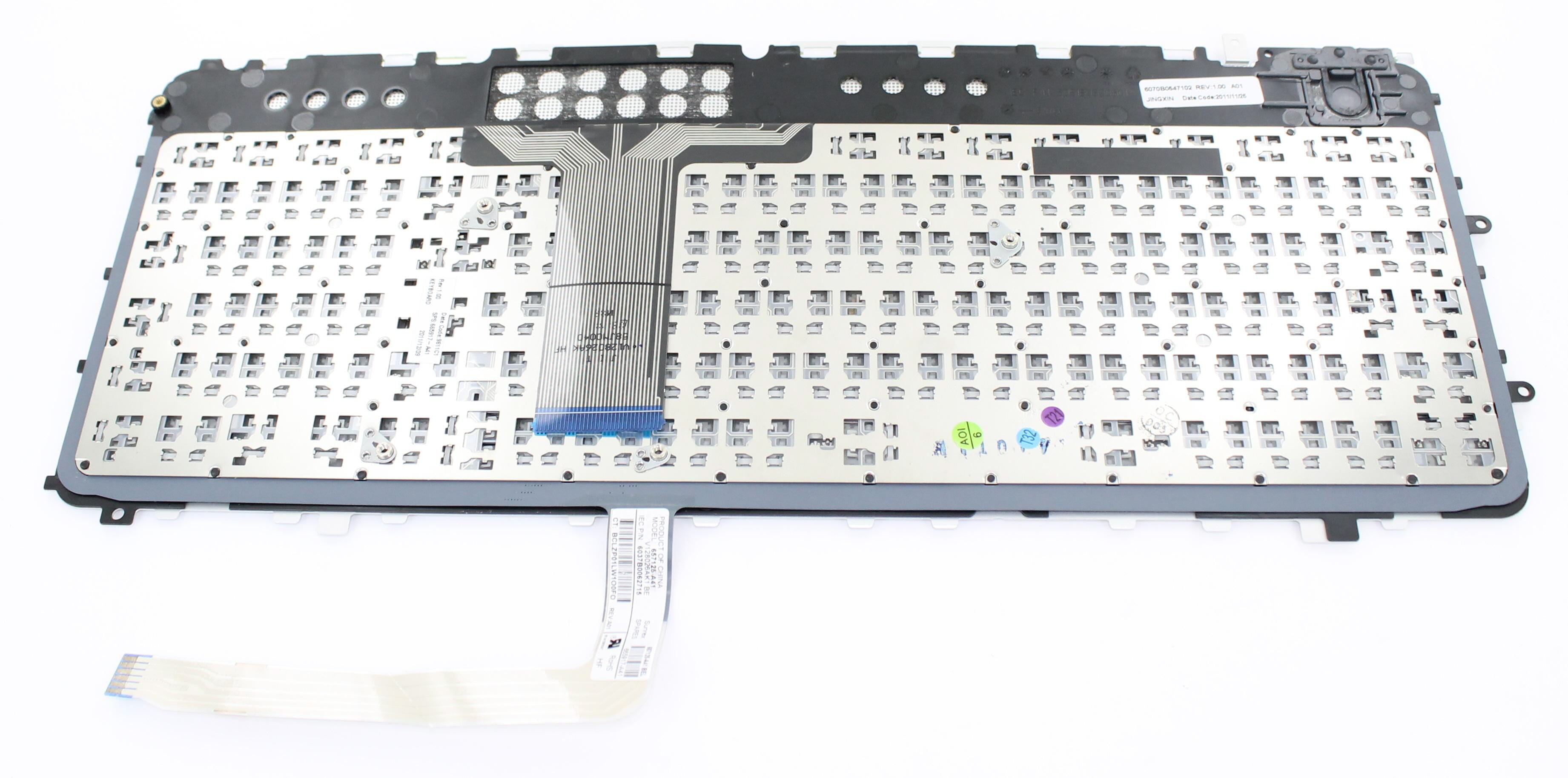 HP Laptop Keyboard BE Incl Frame
