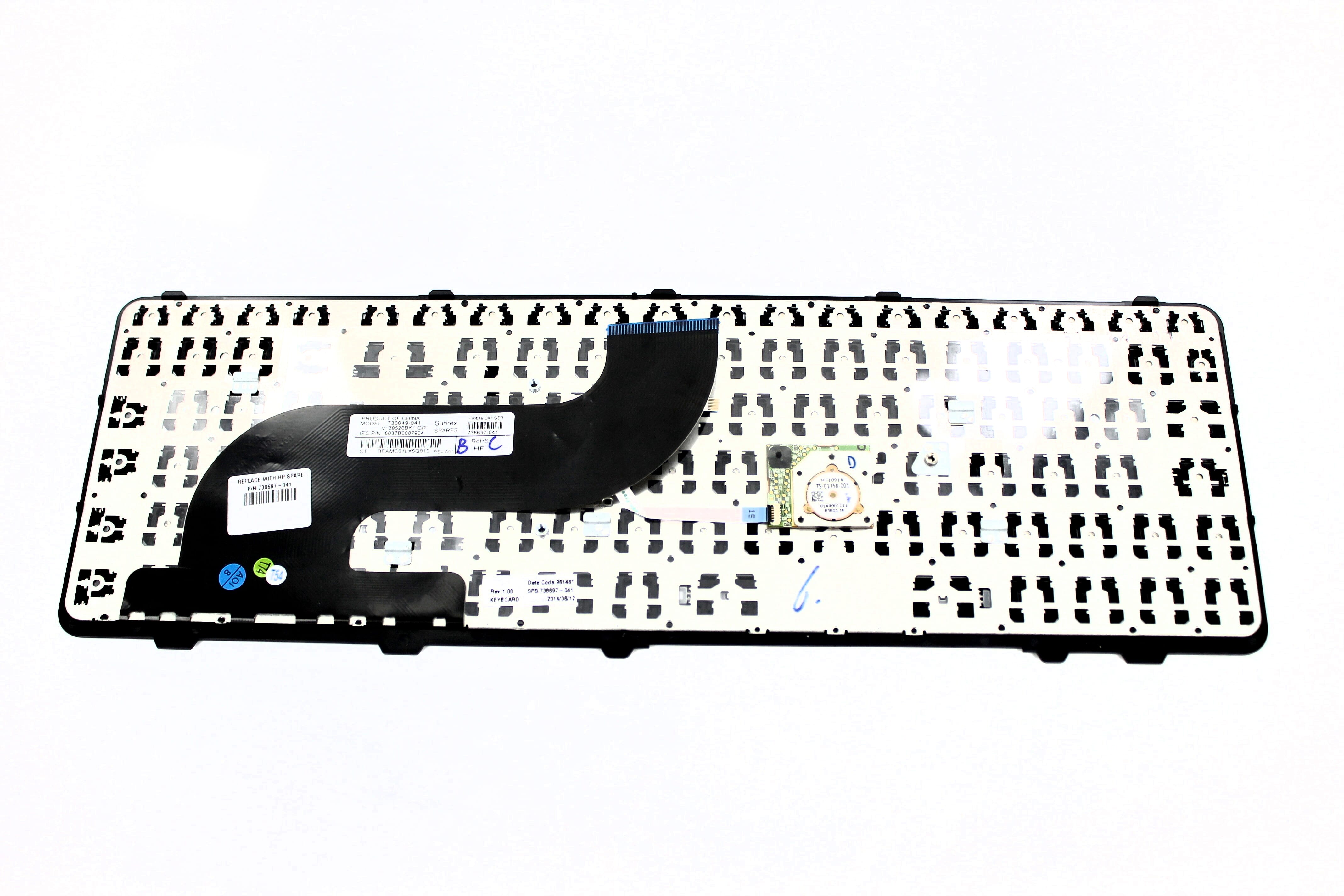 HP Laptop Toetsenbord Qwertz DE + Trackpoint