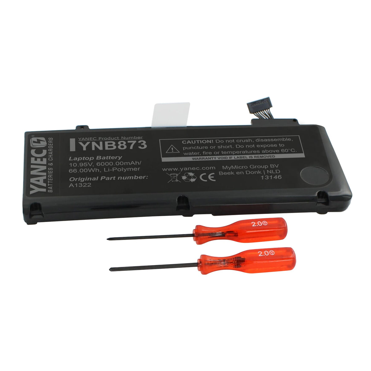 Yanec Laptop Akku 6000mAh