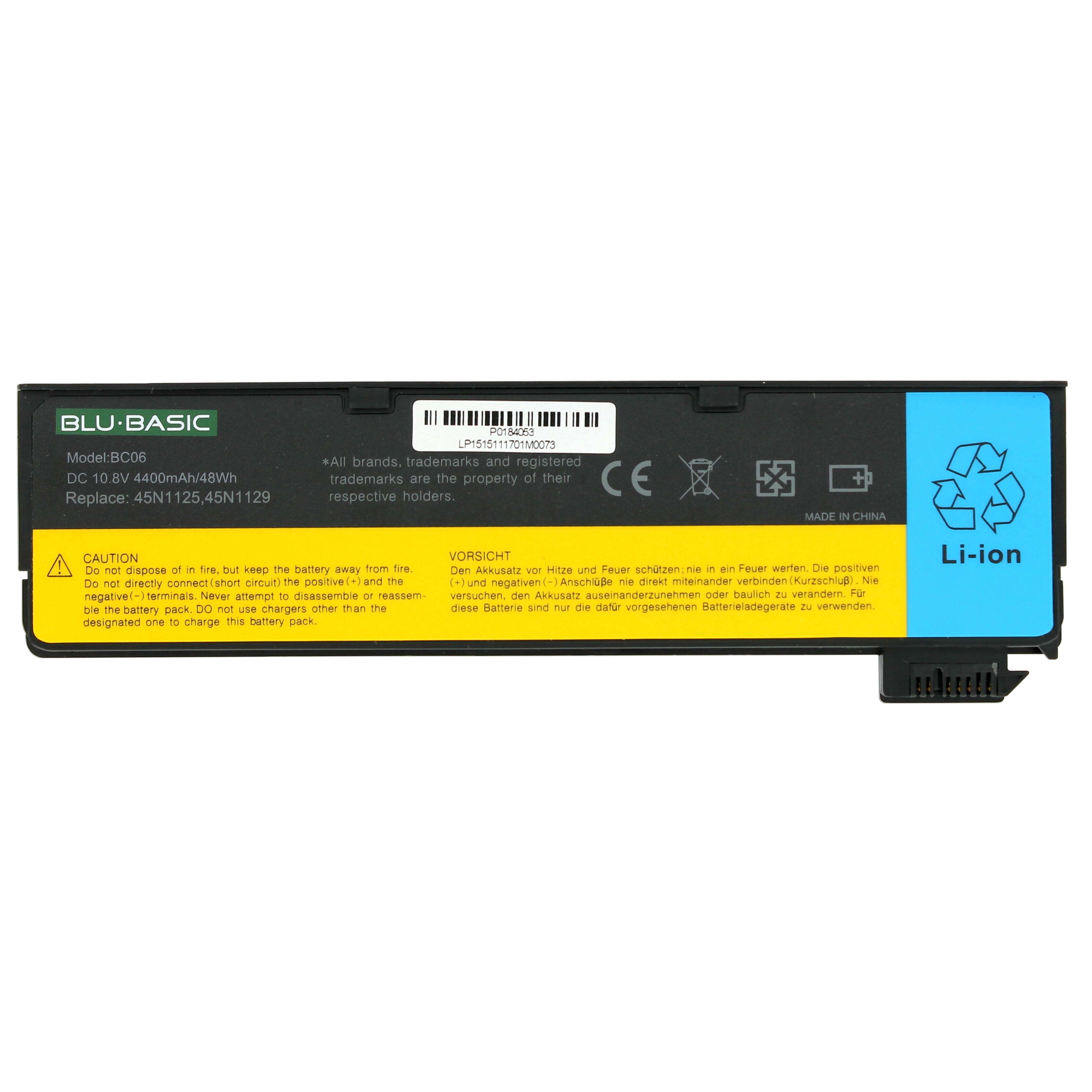 Batterie de l’ordinateur portable 4400mAh
