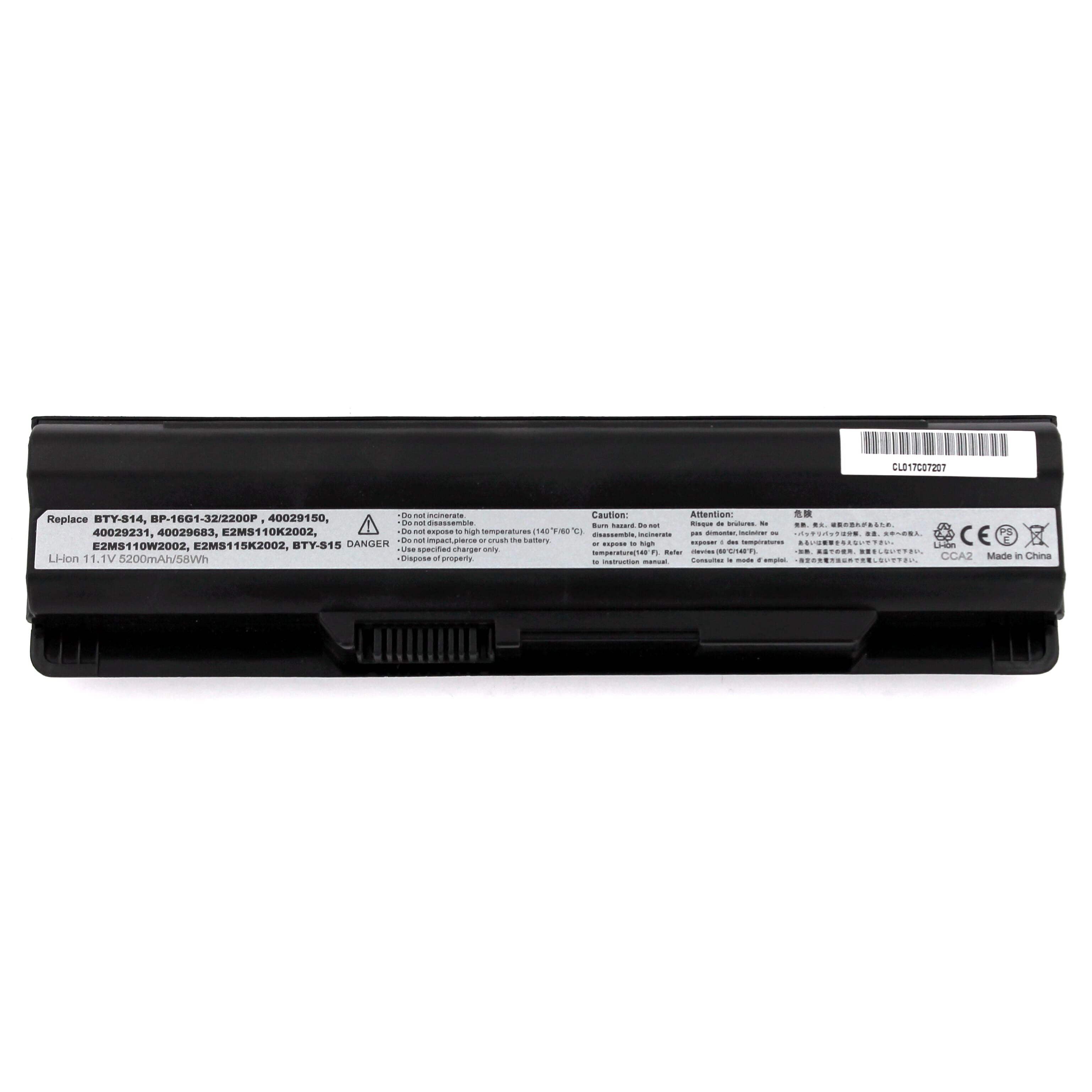 Yanec Laptop Akku 5200mAh