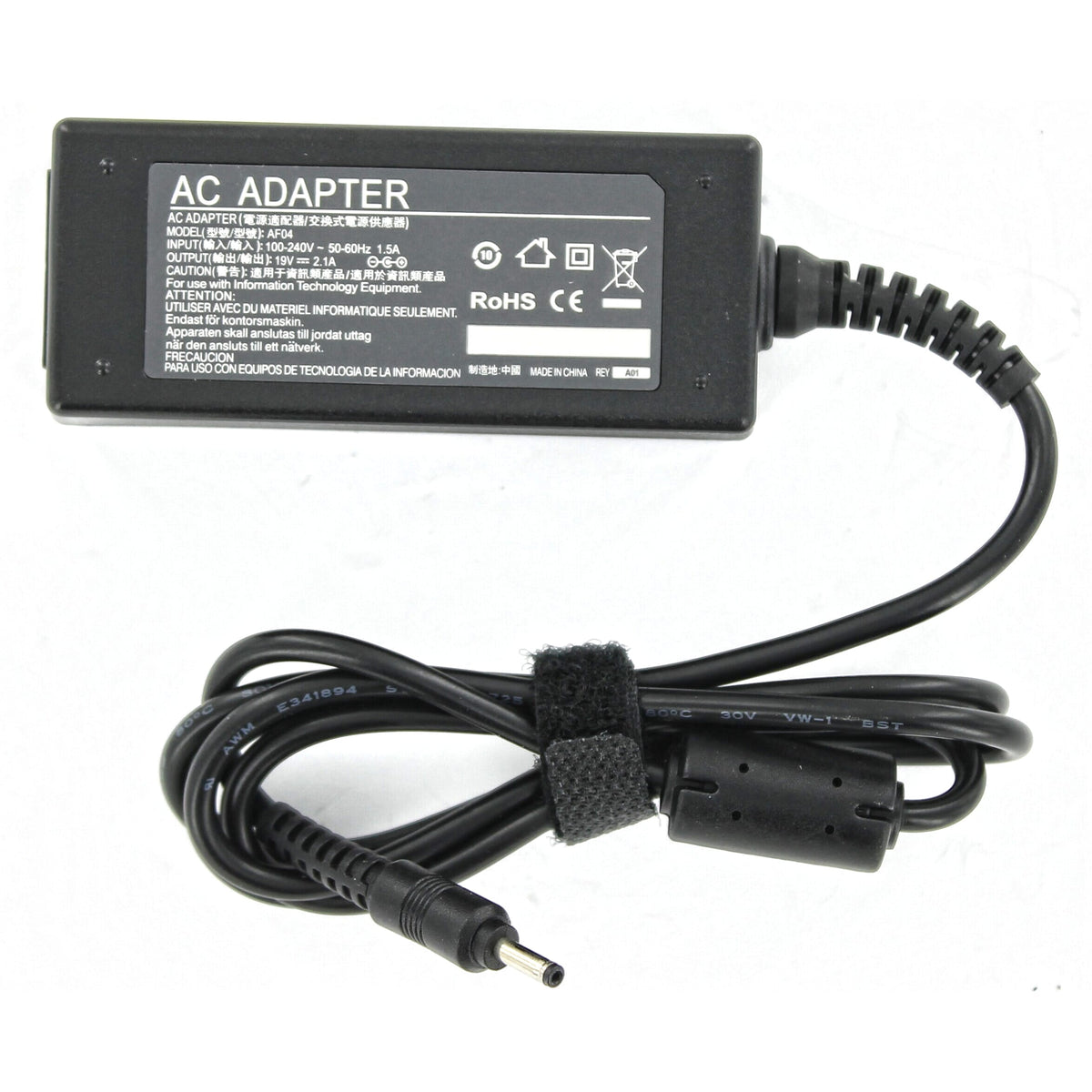 Laptop Netzteil 40 W, 19 V, 30x11