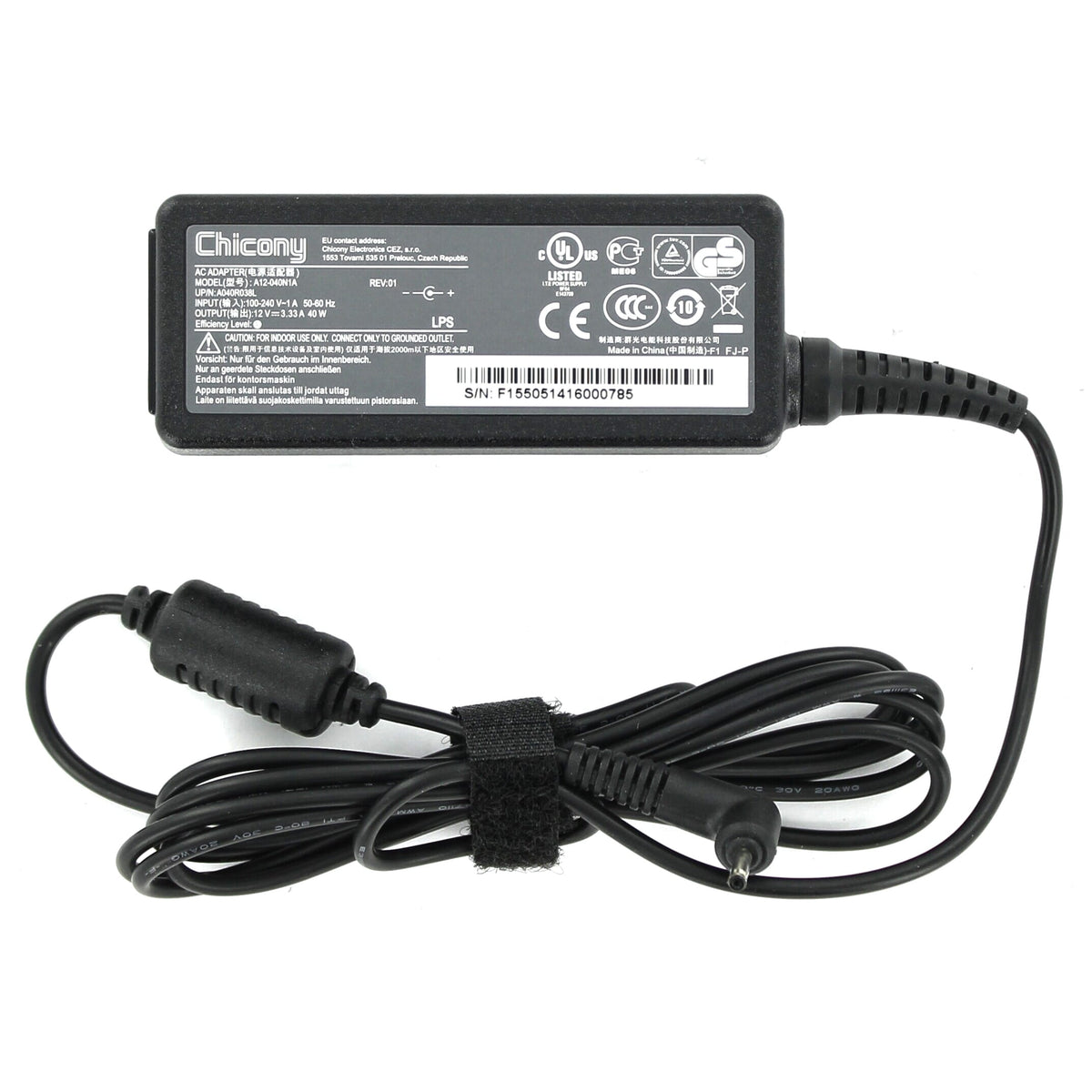 Samsung Laptop Netzteil 40W, 12V, 30x08