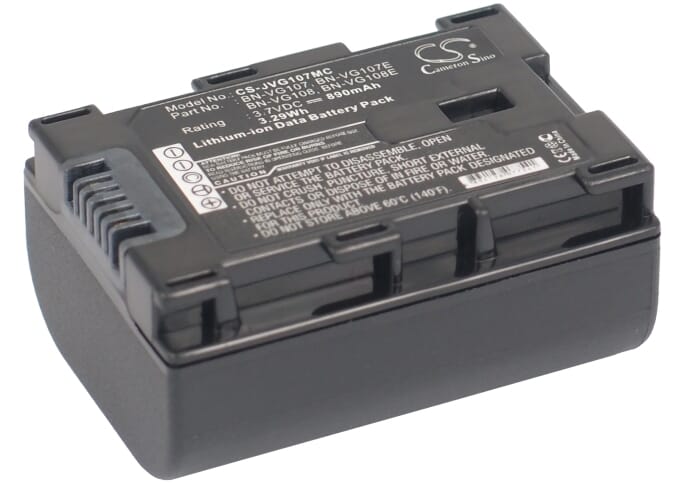 Digital Camera Battery 3.7V 890mAh Li-ion for JVC