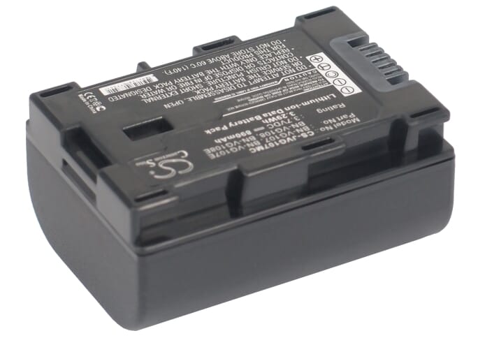 Digital Camera Battery 3.7V 890mAh Li-ion for JVC
