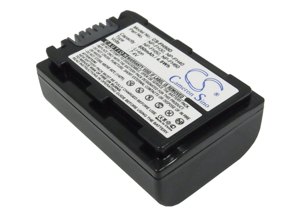 Camcorder Battery 650 mAh