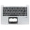 Acer Laptop Toetsenbord Qwerty US + Top Cover - Zilver