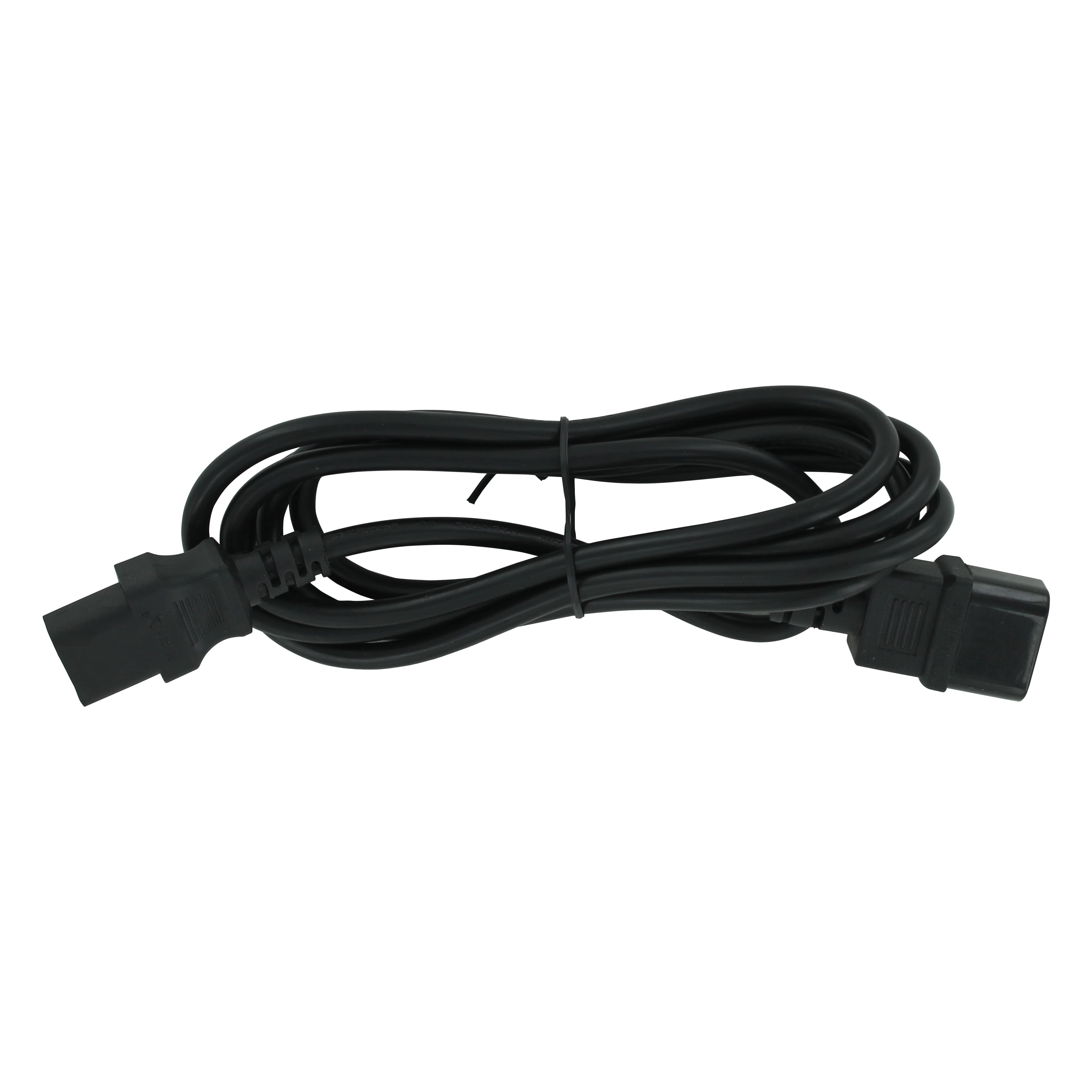 IEC320-C13 to C14 StroomverlengCable 2 Meter - Black