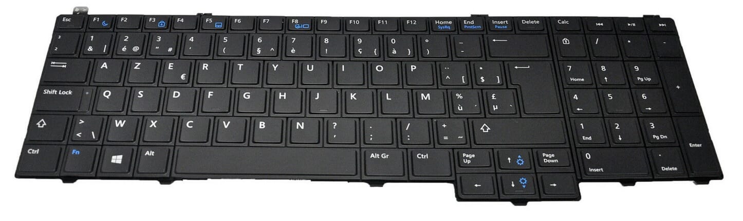 Clavier pour ordinateur portable Dell AZERTY BE
