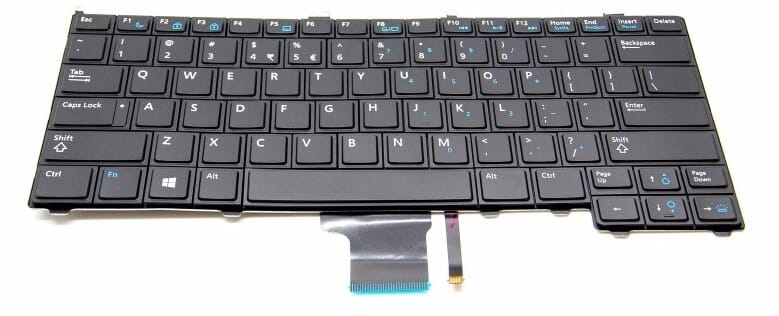 Dell Laptop Keyboard Qwerty US