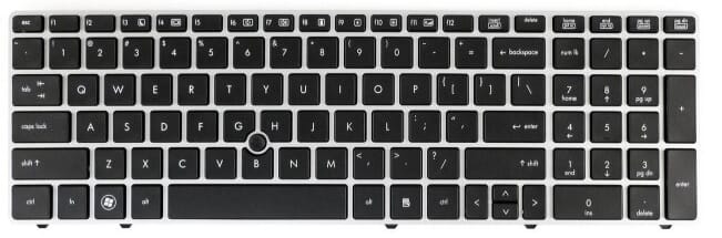 HP Laptop Keyboard Qwerty US + Stickpoint