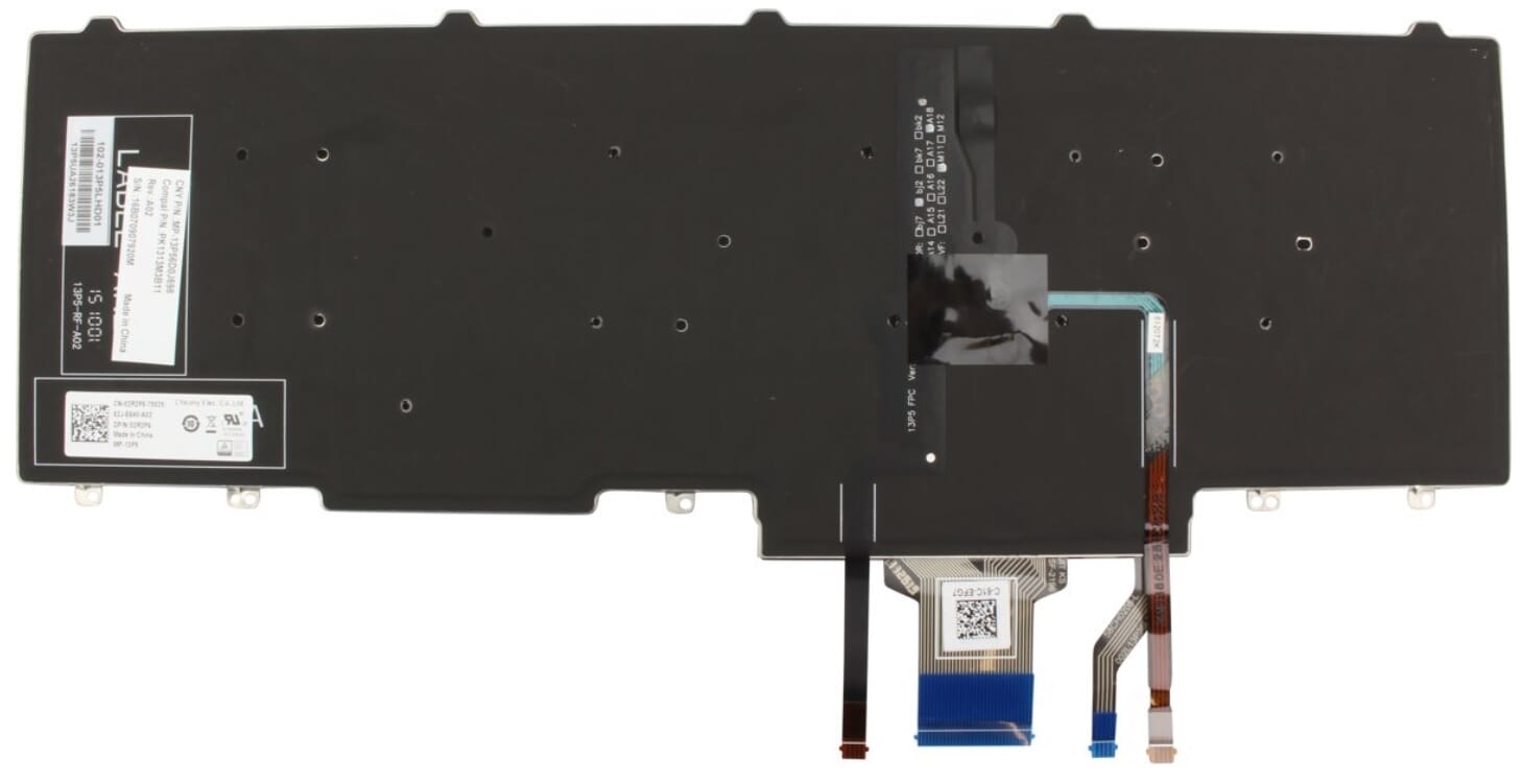 Dell Laptop Toetsenbord Qwertz DE + Trackpoint, Backlight