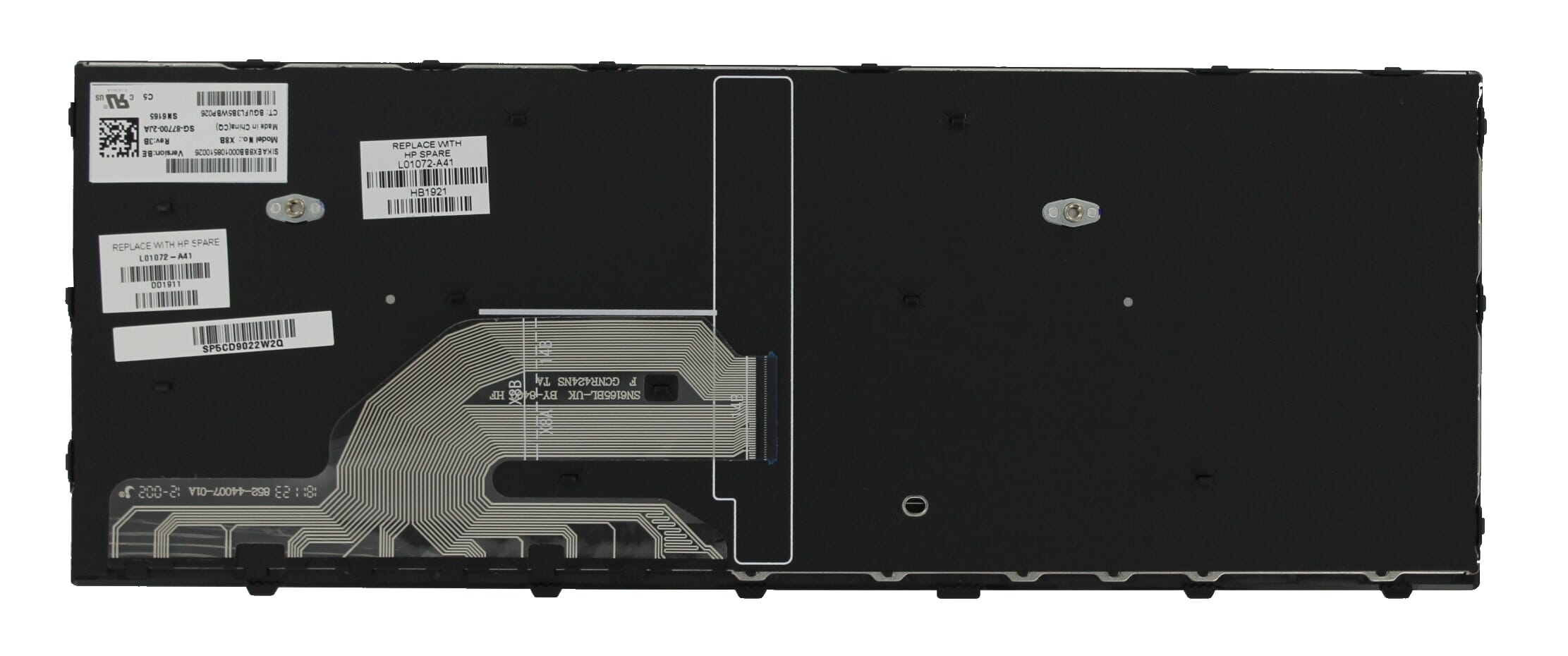 HP Laptop Keyboard Azerty BE