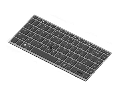 HP Laptop Keyboard Qwerty US + Trackpoint