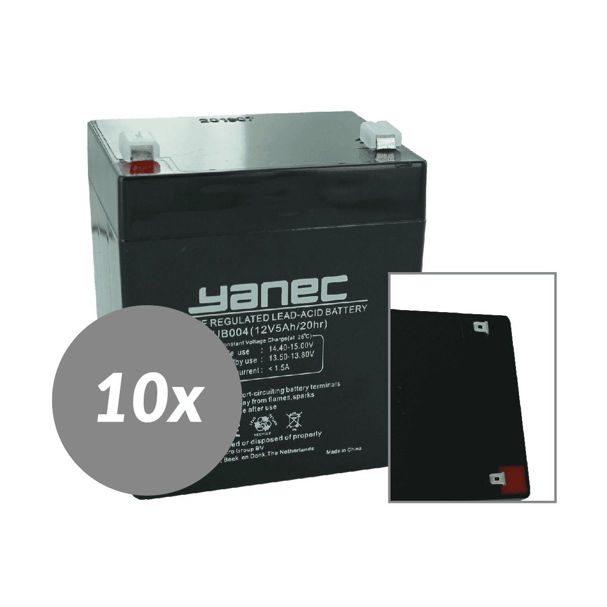 Kit de remplacement de batterie Yanec UPS RBC118J (sans câbles)