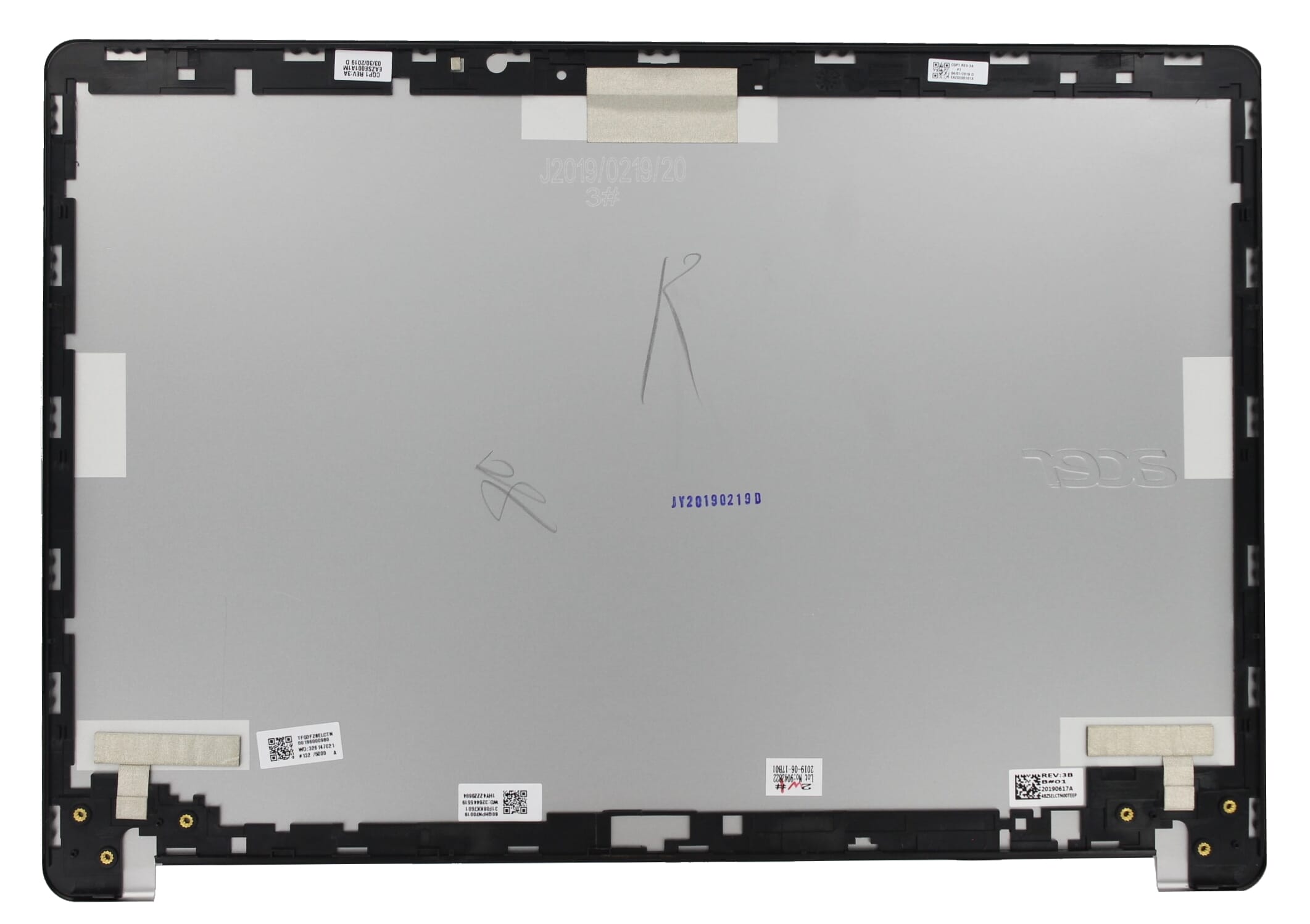 Acer Laptop LCD Rückseite - Silber