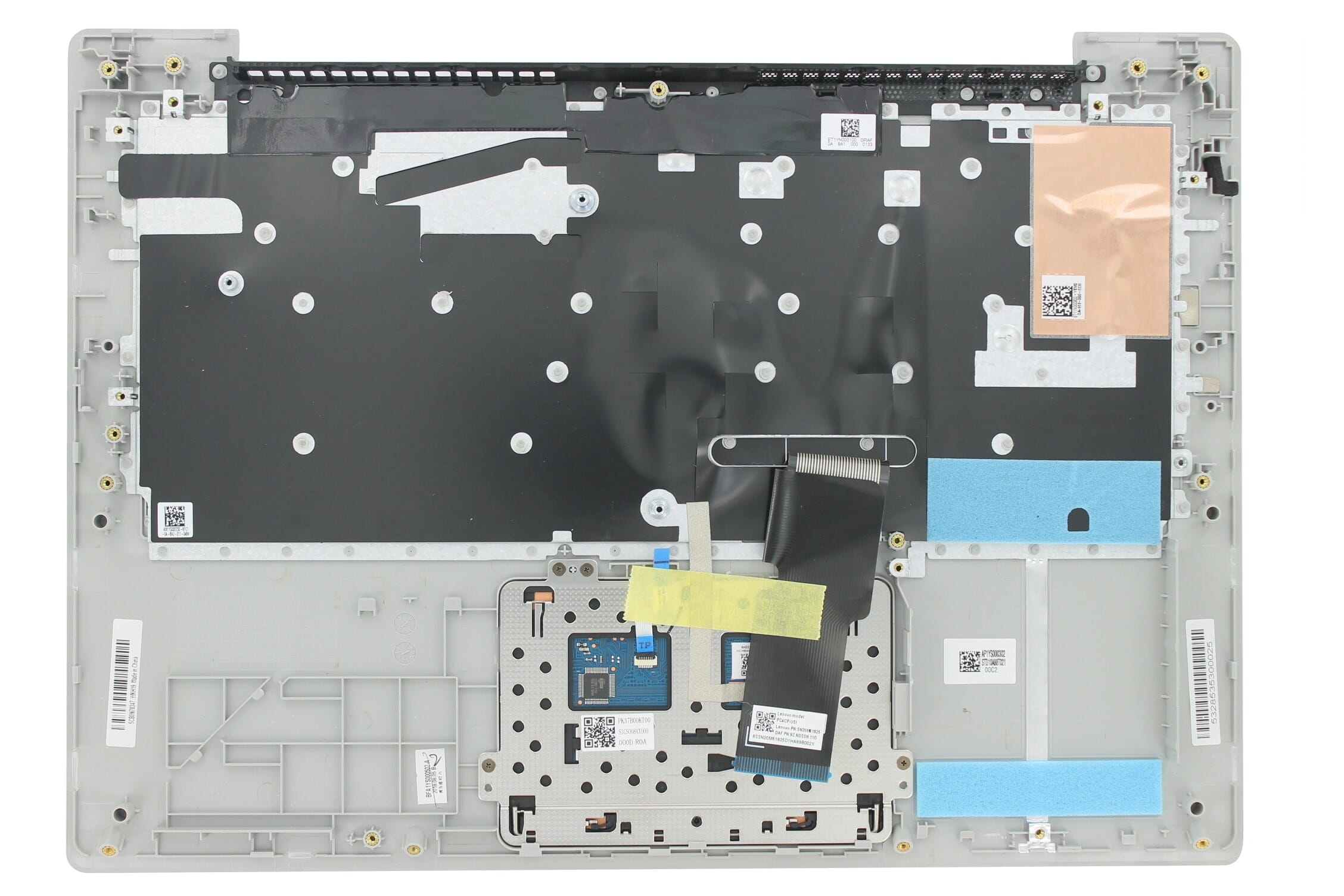 Lenovo Laptop Toetsenbord Qwerty US + Top Cover