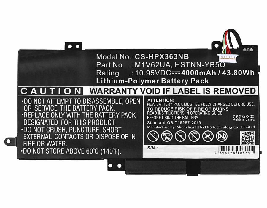 Batterie de l’ordinateur portable 4000mAh