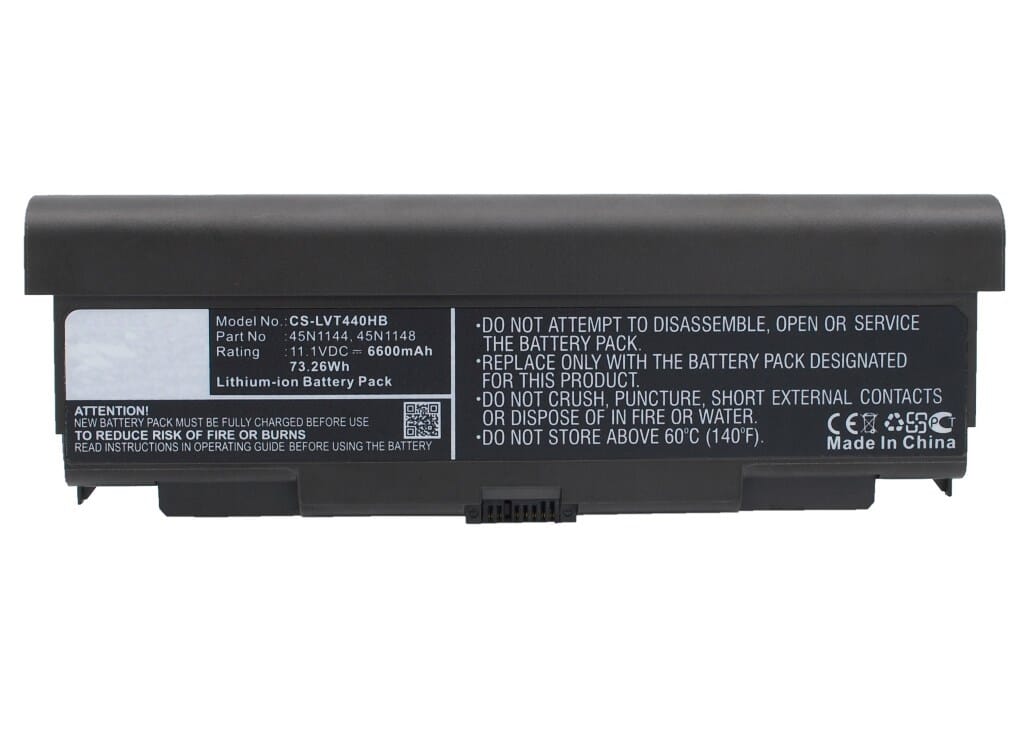 Laptop Battery 6600mAh Extended (9-Cell)