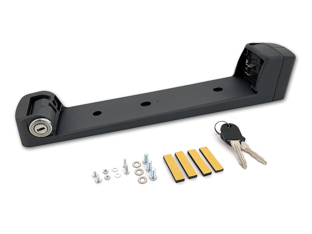 BMZ Fietsaccuhouder met Slot