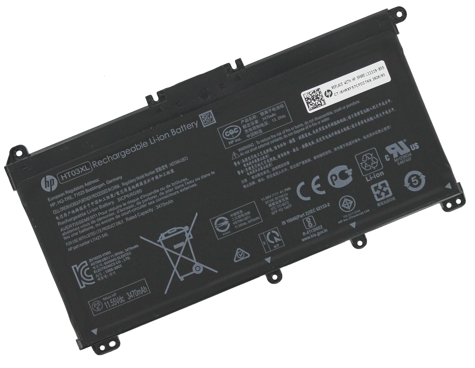 HP Batterie pour ordinateur portable 3420 mAh