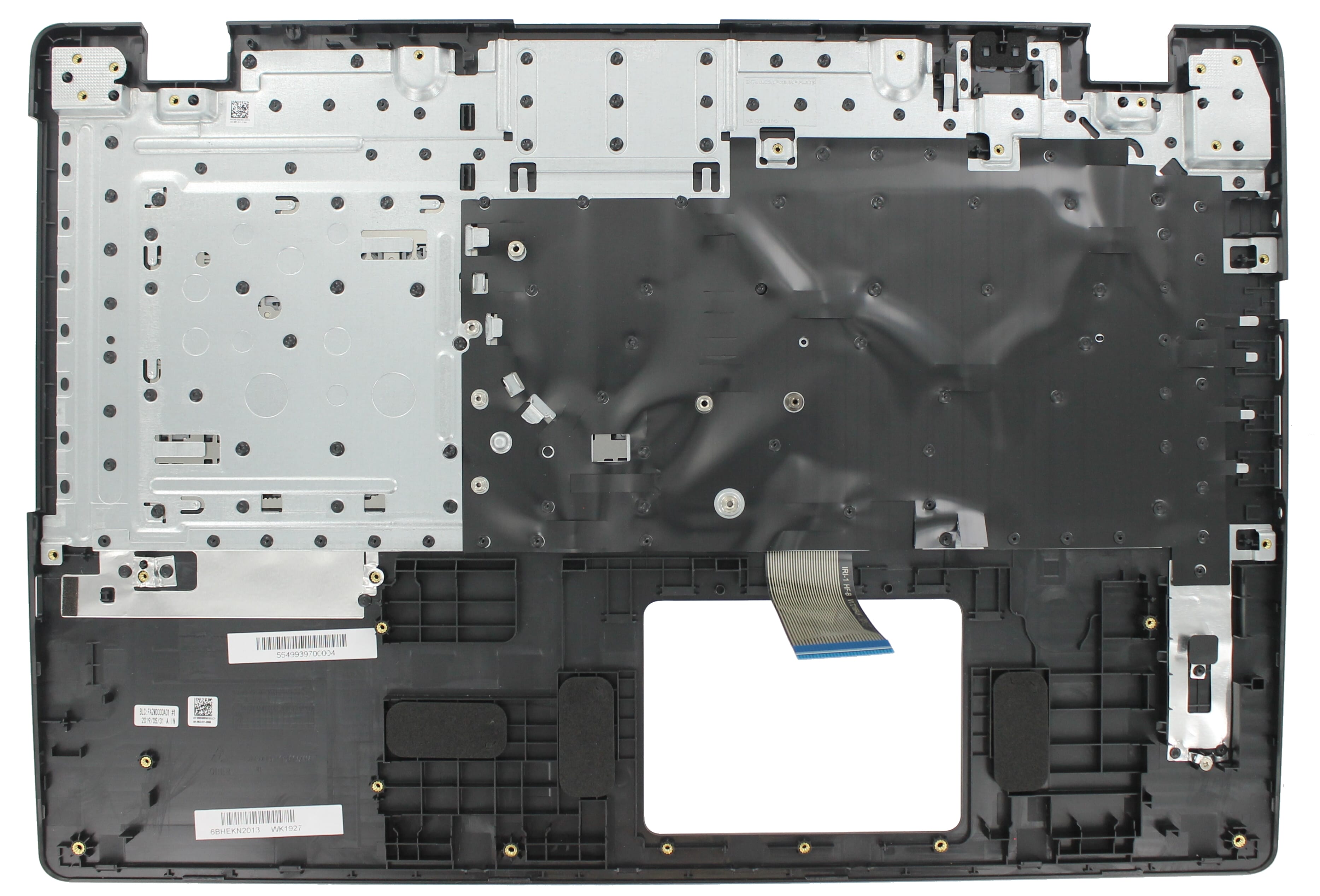 Acer Laptop Toetsenbord Qwerty UK + Top Cover - Zwart