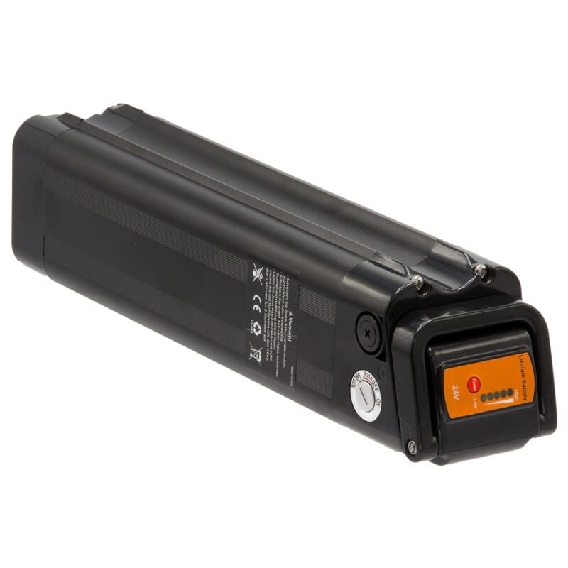 Maratron XH259-10J Bike Battery 24/25,9 V 12 Ah SilverFish Black