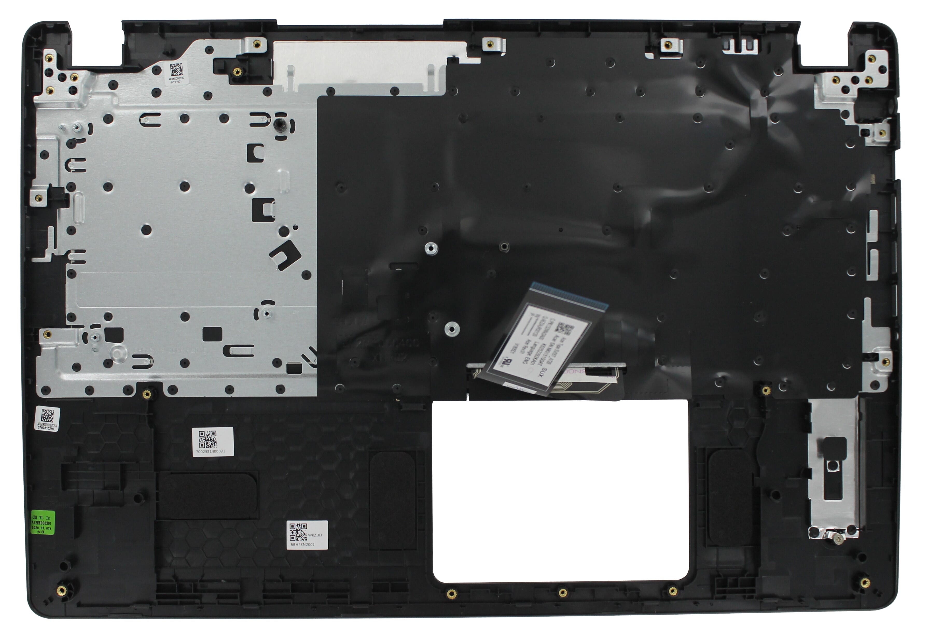 Acer Laptop Tastatur Qwerty US + Top Cover - Schwarz