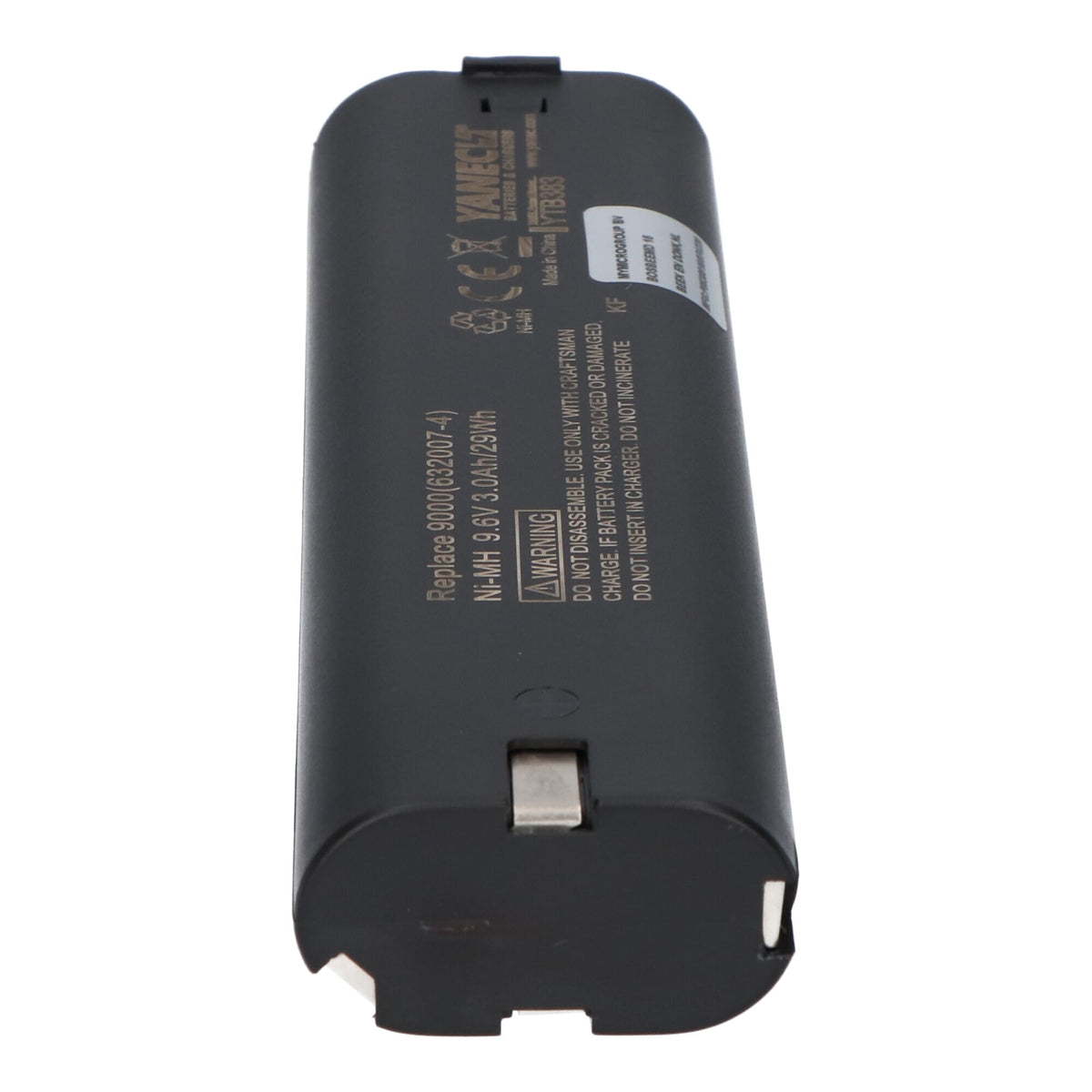 Yanec Powertool Battery 9.6V 3.0Ah Ni-Mh for Makita