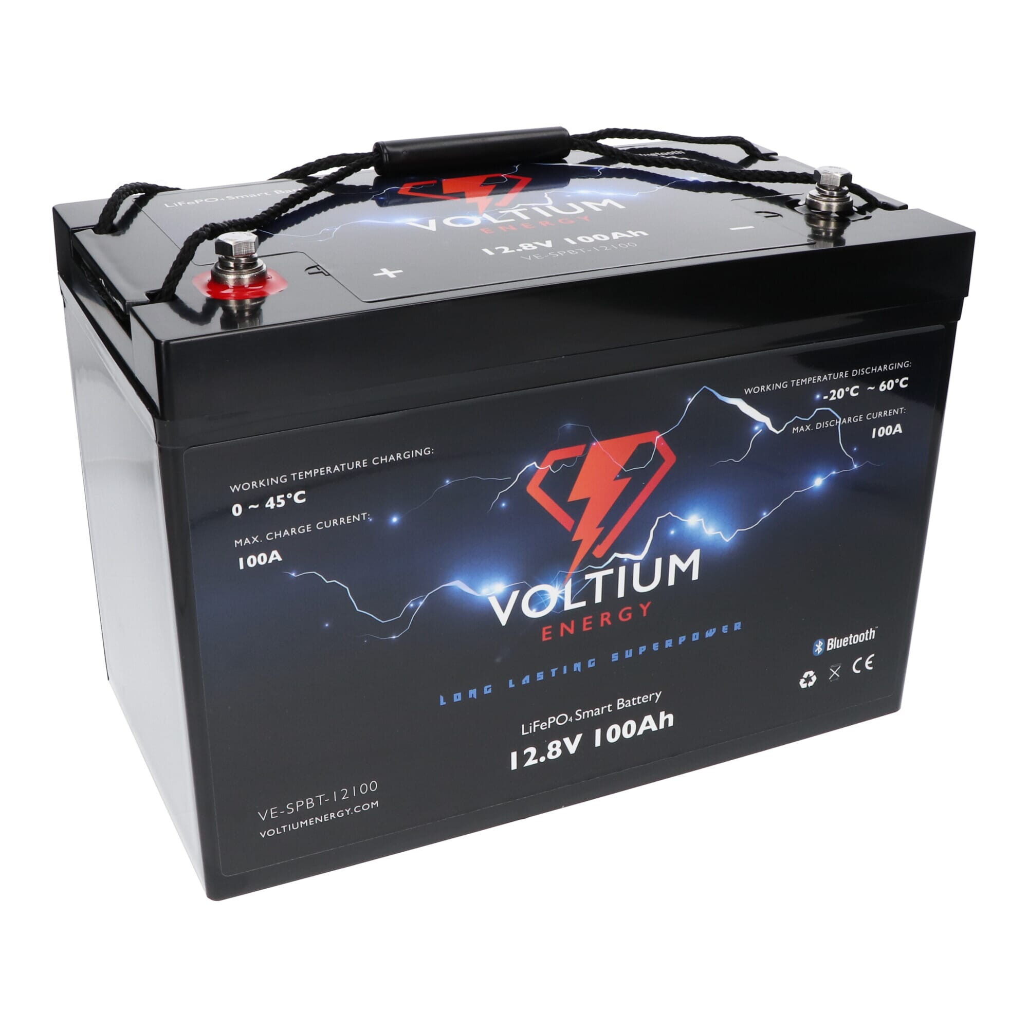 Voltium Energy LiFePO4 batterie 12,8V - 100Ah