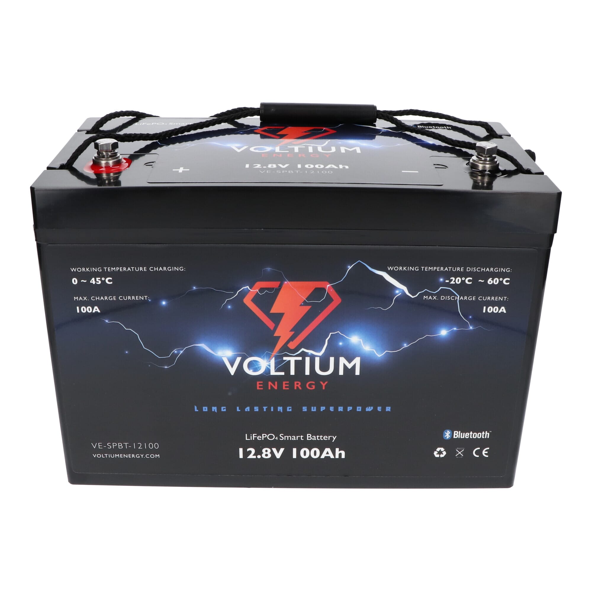 Voltium Energy LiFePO4 batterie 12,8V - 100Ah