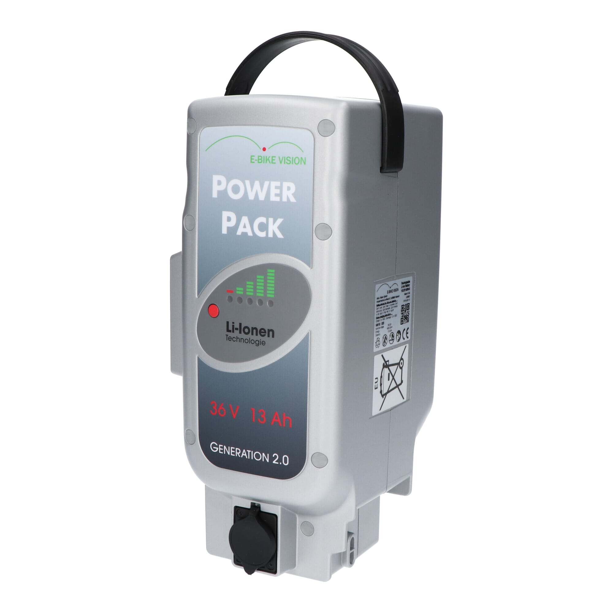 E-Bike Vision Fietsaccu Panasonic 36V Deluxe 13Ah