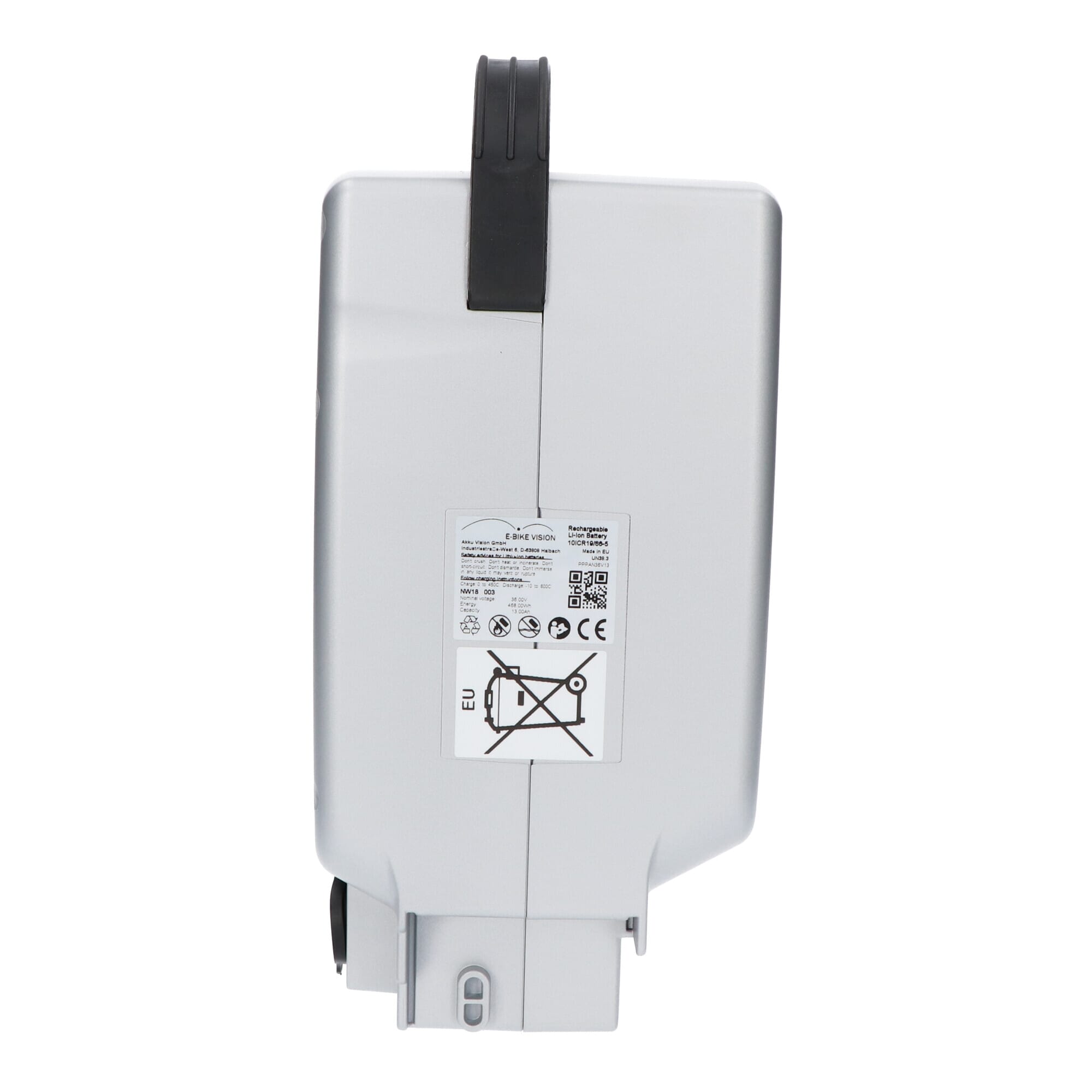 E-Bike Vision Bike Battery Panasonic 36V Deluxe 13Ah