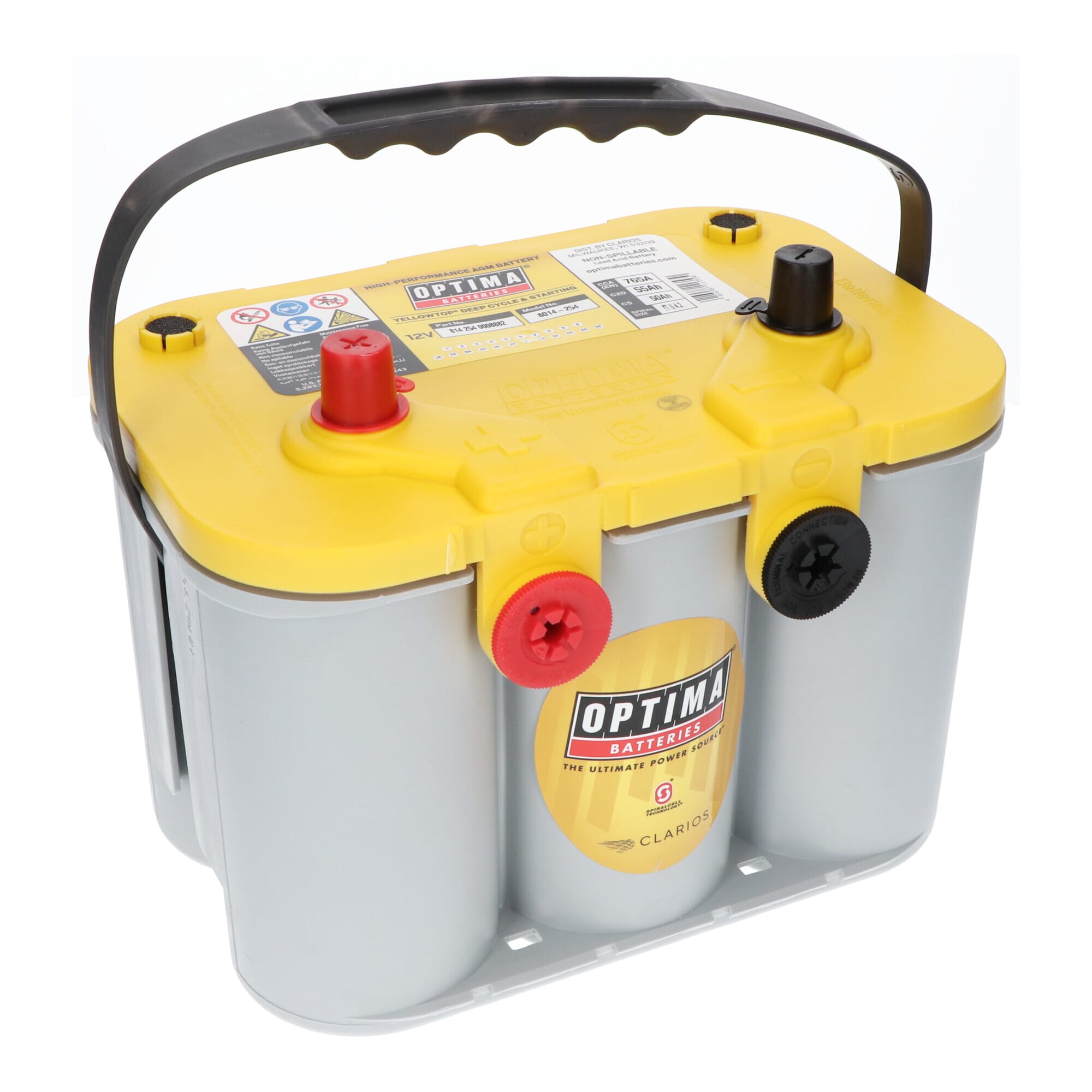 Optima Yellow Top Akku 55Ah U-4.2