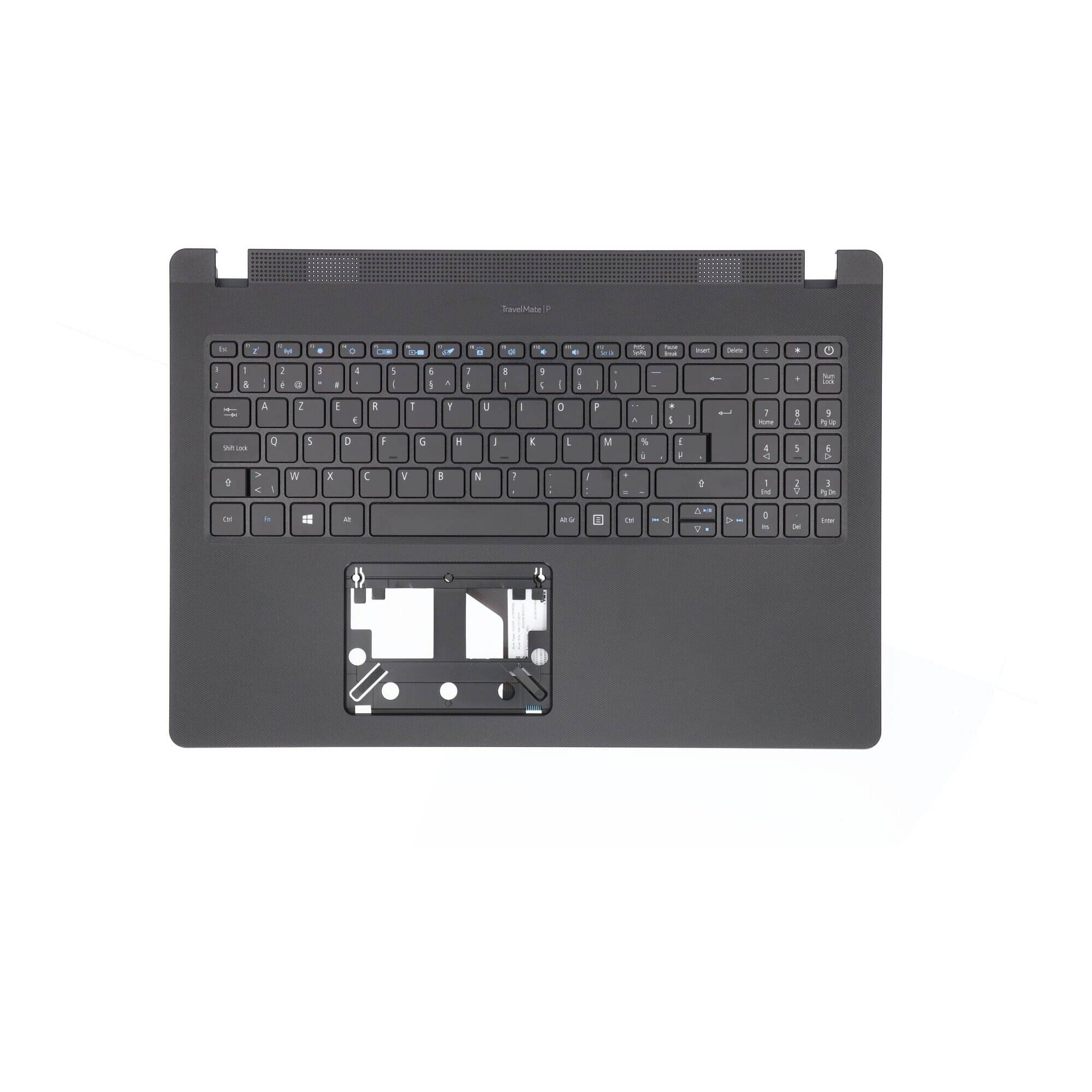 Clavier pour ordinateur portable Acer Azerty BE + Capot supérieur