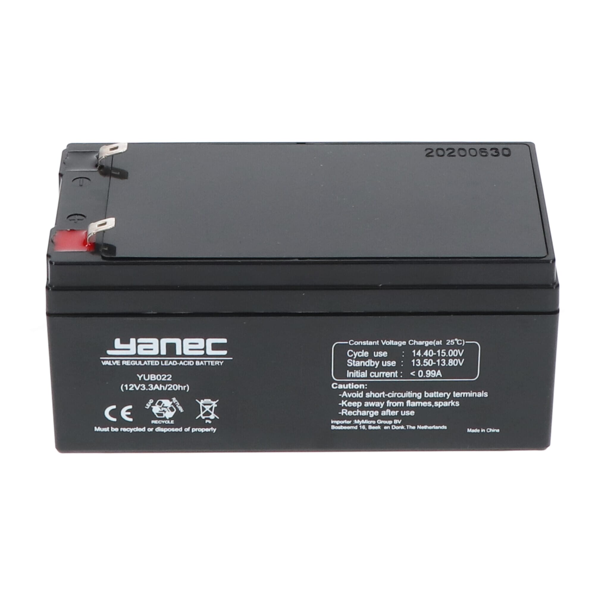 Yanec Bleiakku 12V 3.3Ah