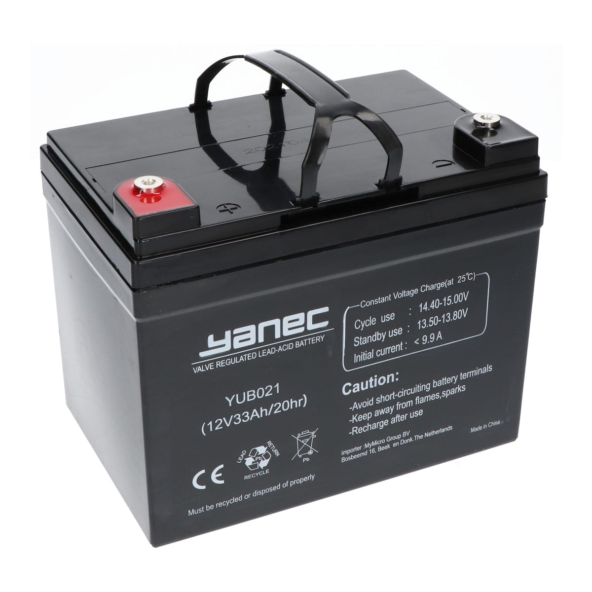 Yanec Lead Battery 12V 33Ah
