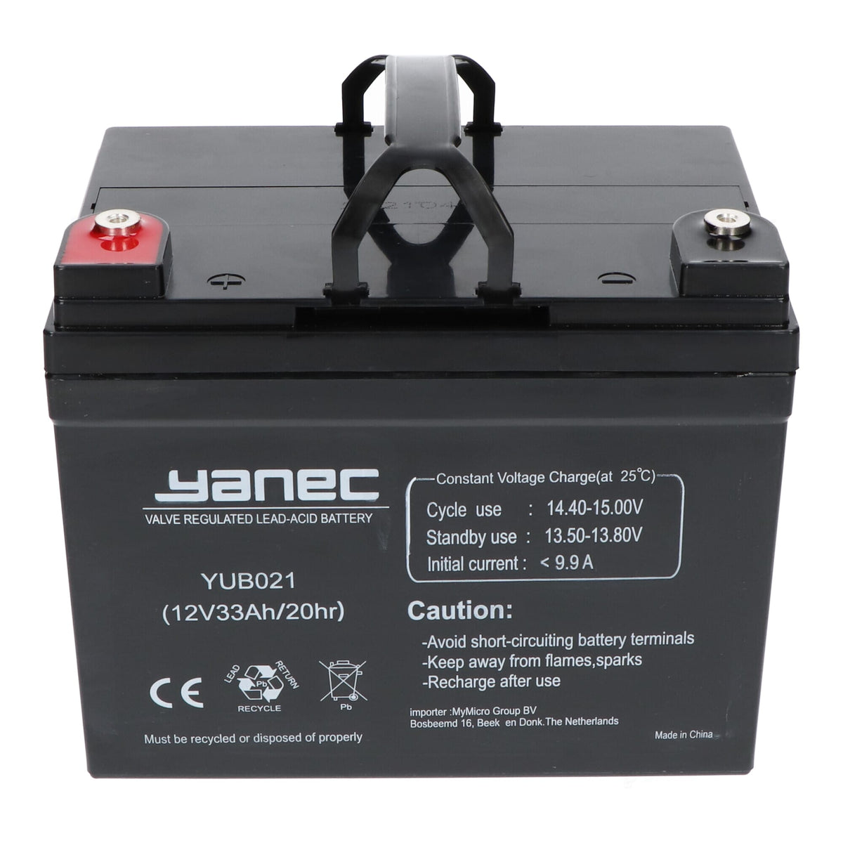 Yanec Lead Battery 12V 33Ah
