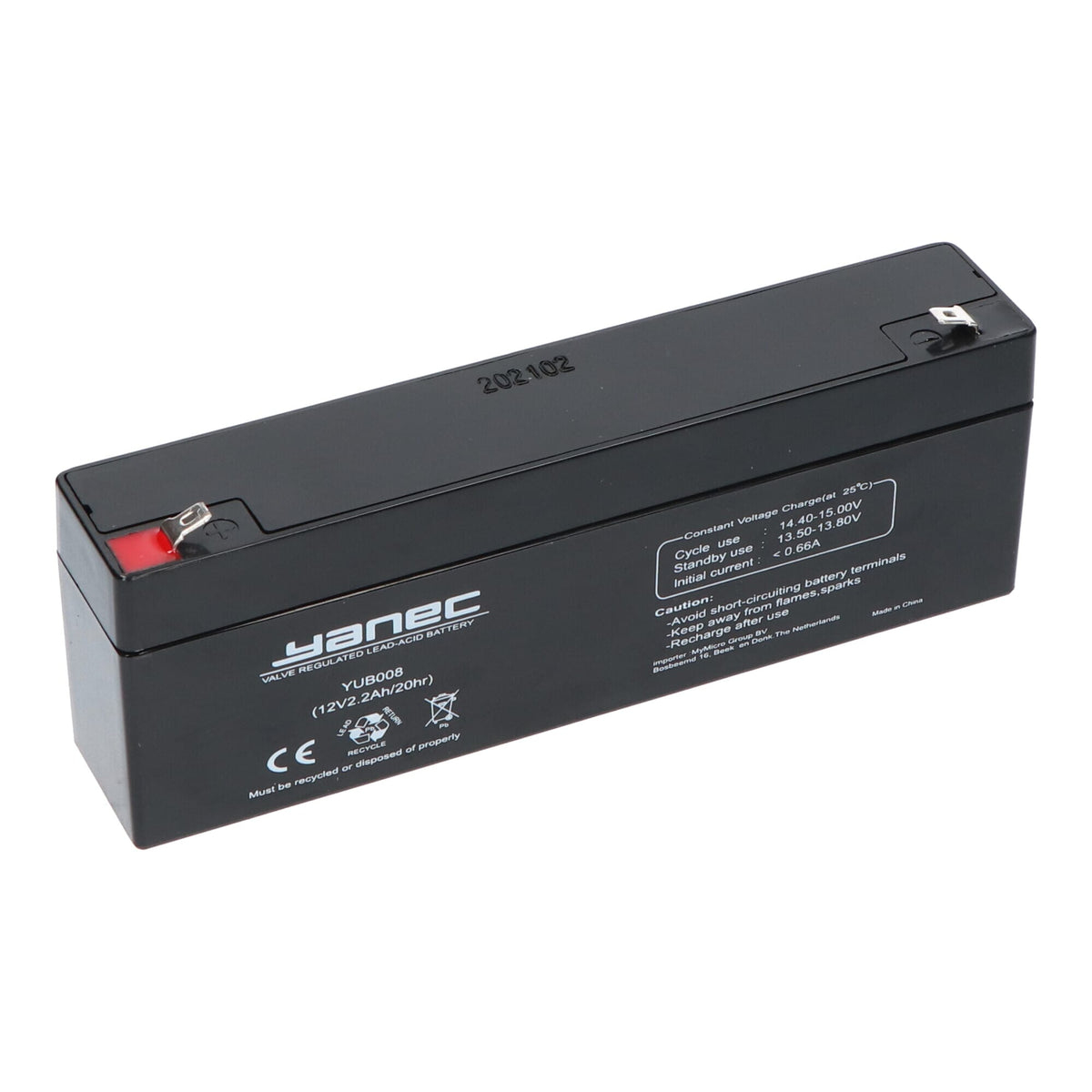 Yanec Bleiakku 12V 2.2Ah