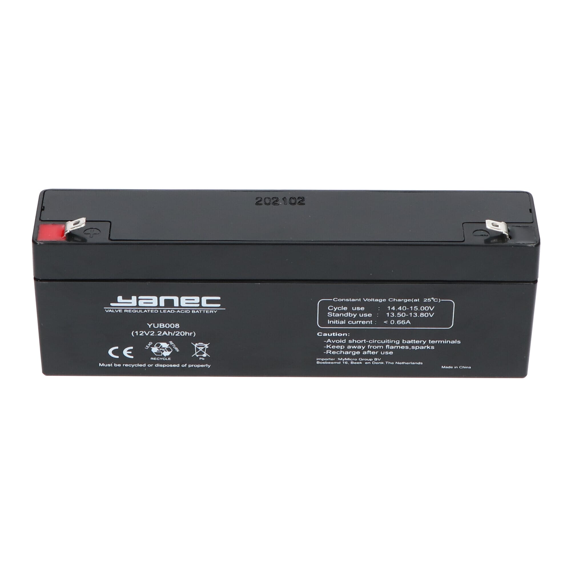 Yanec Bleiakku 12V 2.2Ah