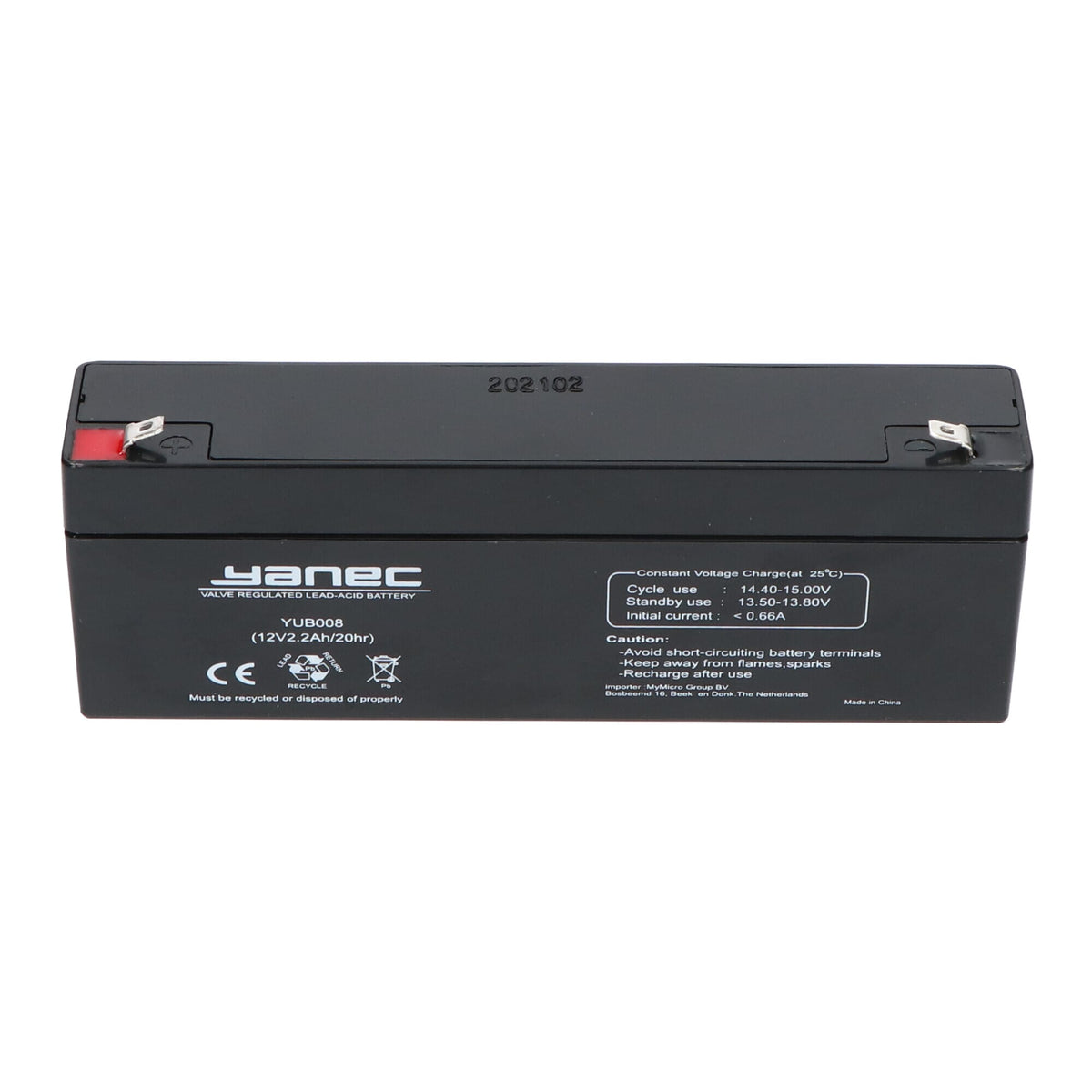 Yanec Bleiakku 12V 2.2Ah