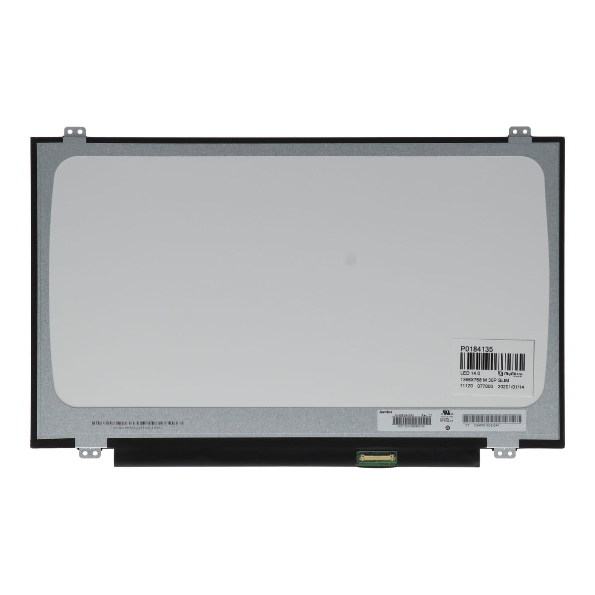 Écran LCD 14,0 pouces 1366x768 mat eDP 30 broches