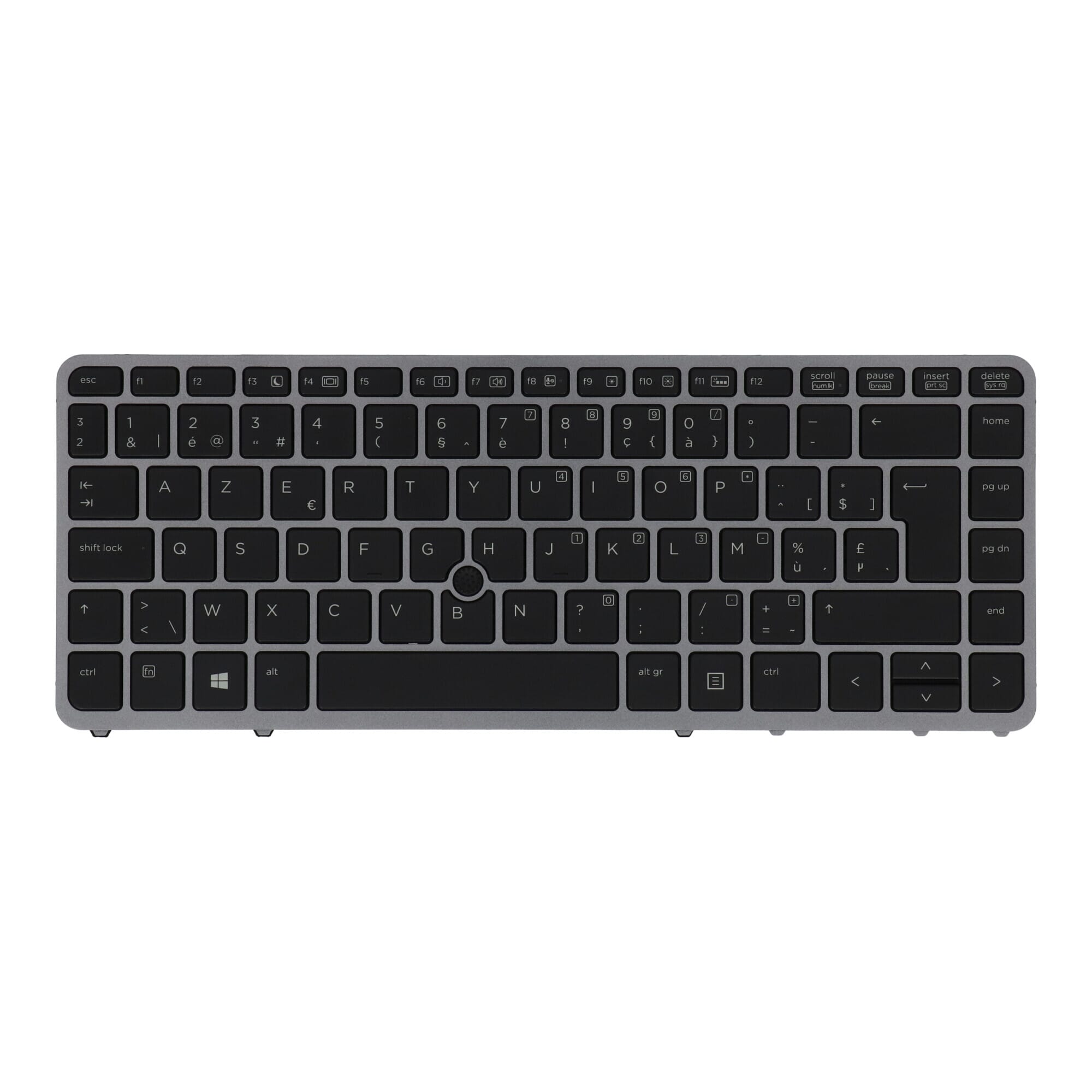 HP Laptop Toetsenbord Azerty BE + Trackpoint, Backlight