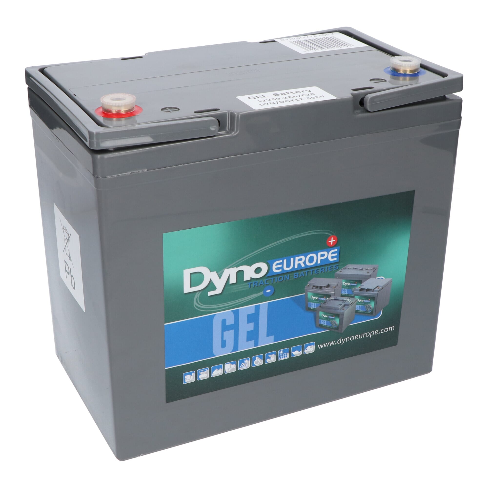 Batterie Gel 12V 59Ah