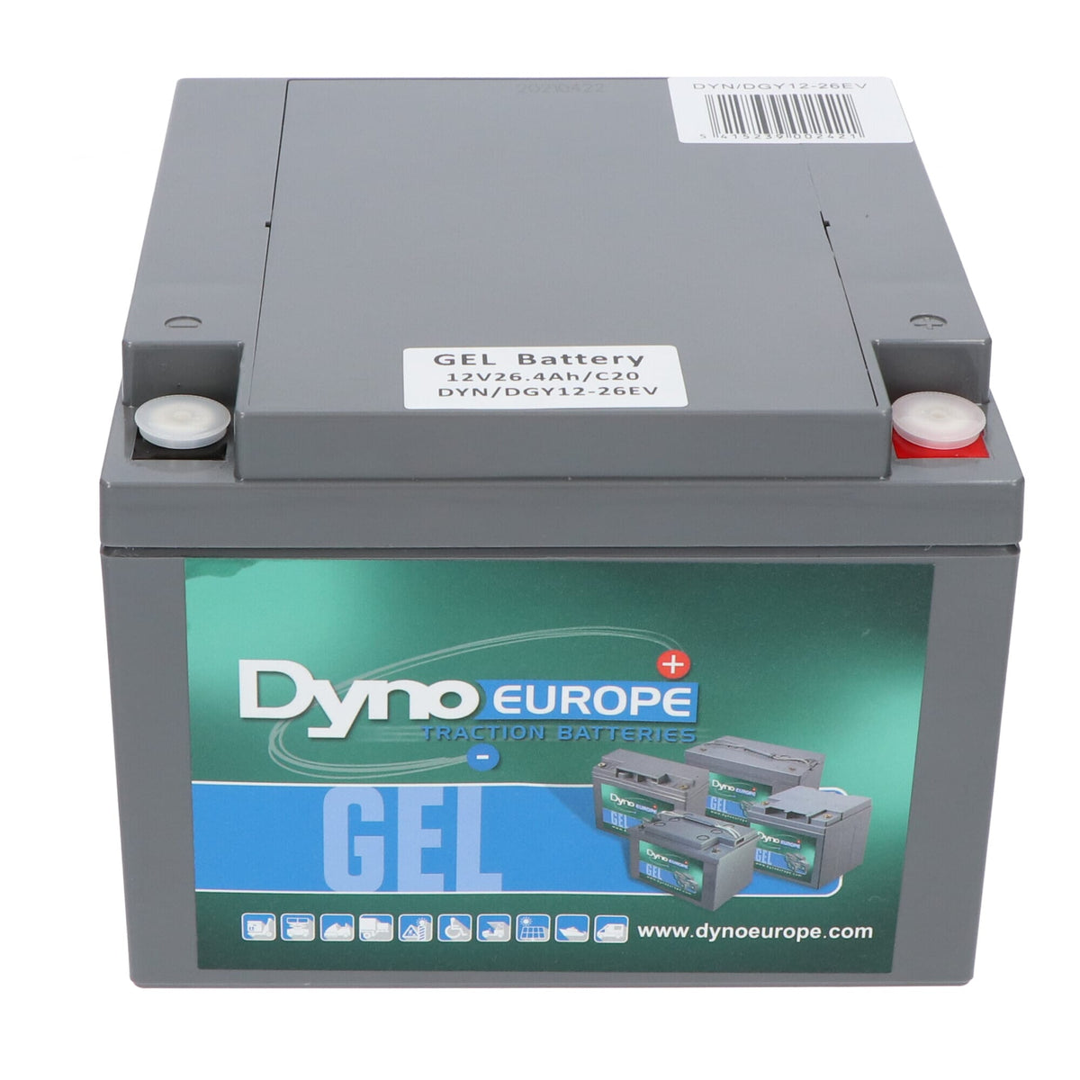 Gel battery 12V 26Ah