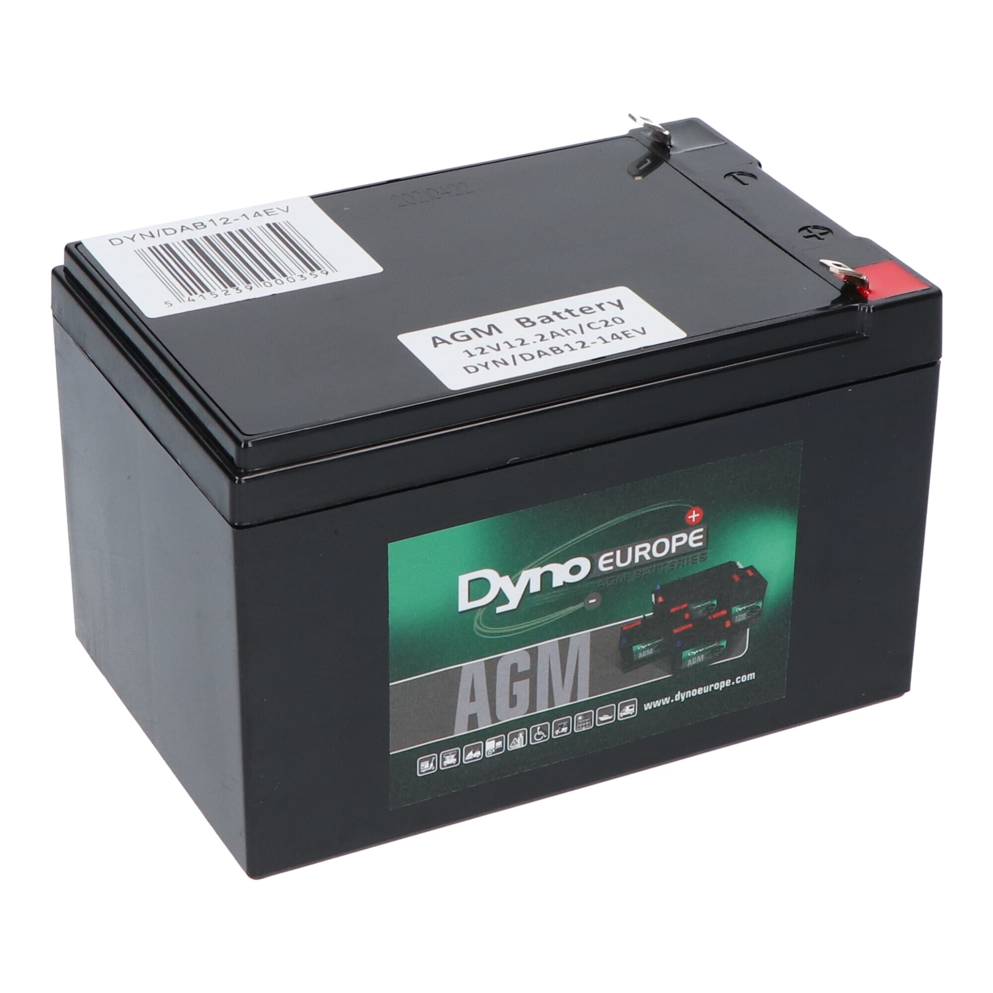 Batterie au plomb-acide 12V 16.4Ah (cyclique)