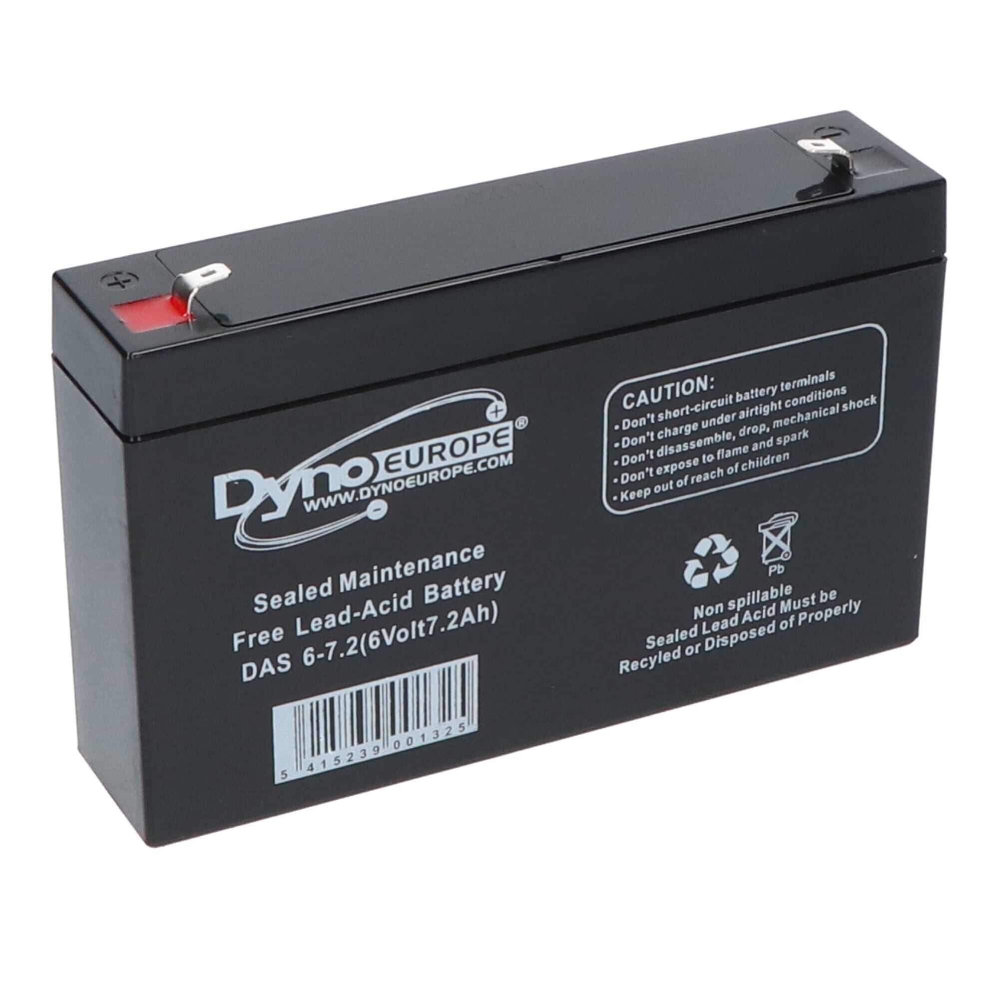 Dyno Batterie au plomb-acide 6V 7.2Ah